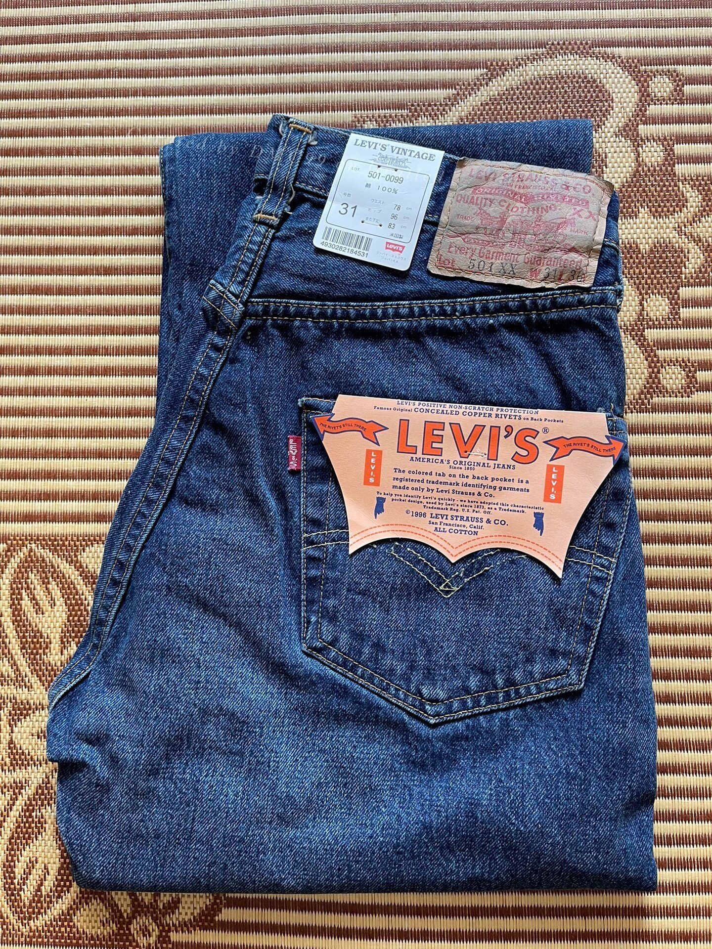 Levi's Vintage Clothing Levi's LVC 555 501xx 501-0003 W31 Size US 31 - 1 Thumbnail
