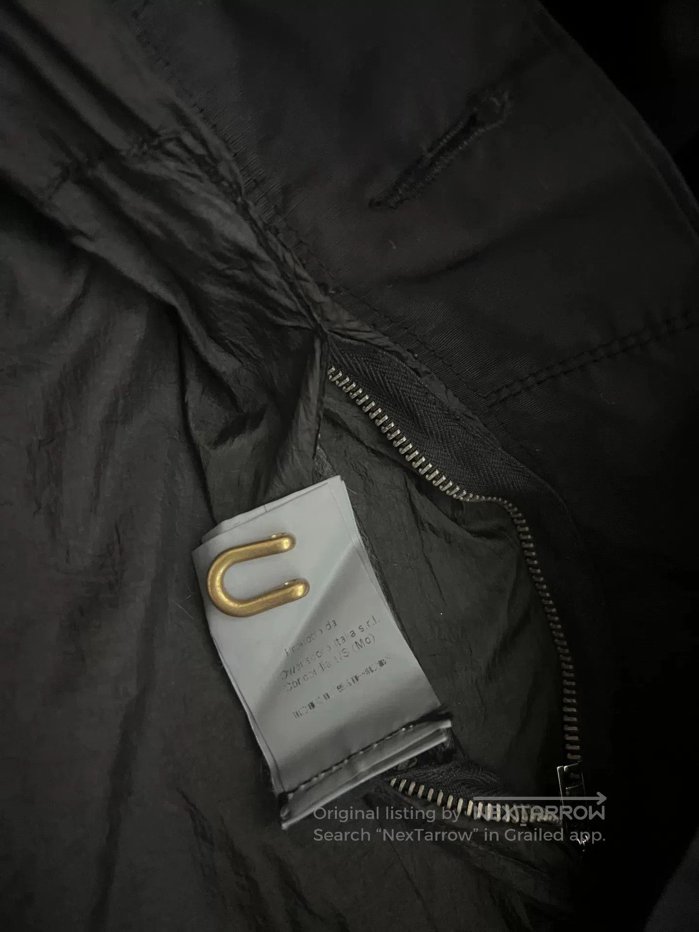 Rick Owens Rick Owens Black Nylon Coat. Size US S / EU 44-46 / 1 - 9 Thumbnail