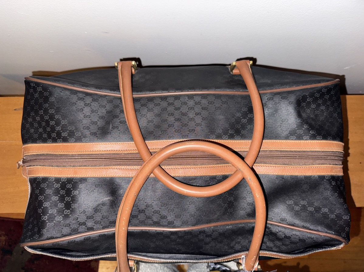 Gucci Vintage Rare AUTHENTIC Gucci Duffle Bag Size ONE SIZE - 3 Thumbnail