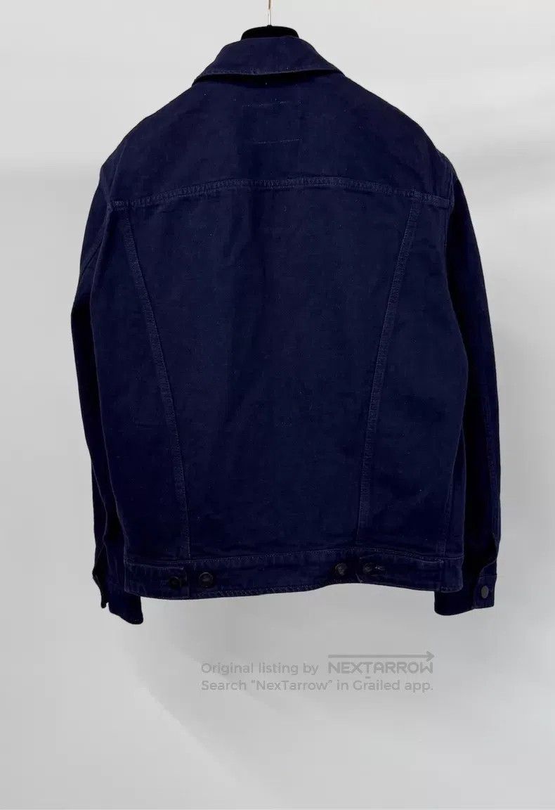 Fendi Fendi Men's Blue Embroidered Denim Jacket Size US S / EU 44-46 / 1 - 2 Thumbnail