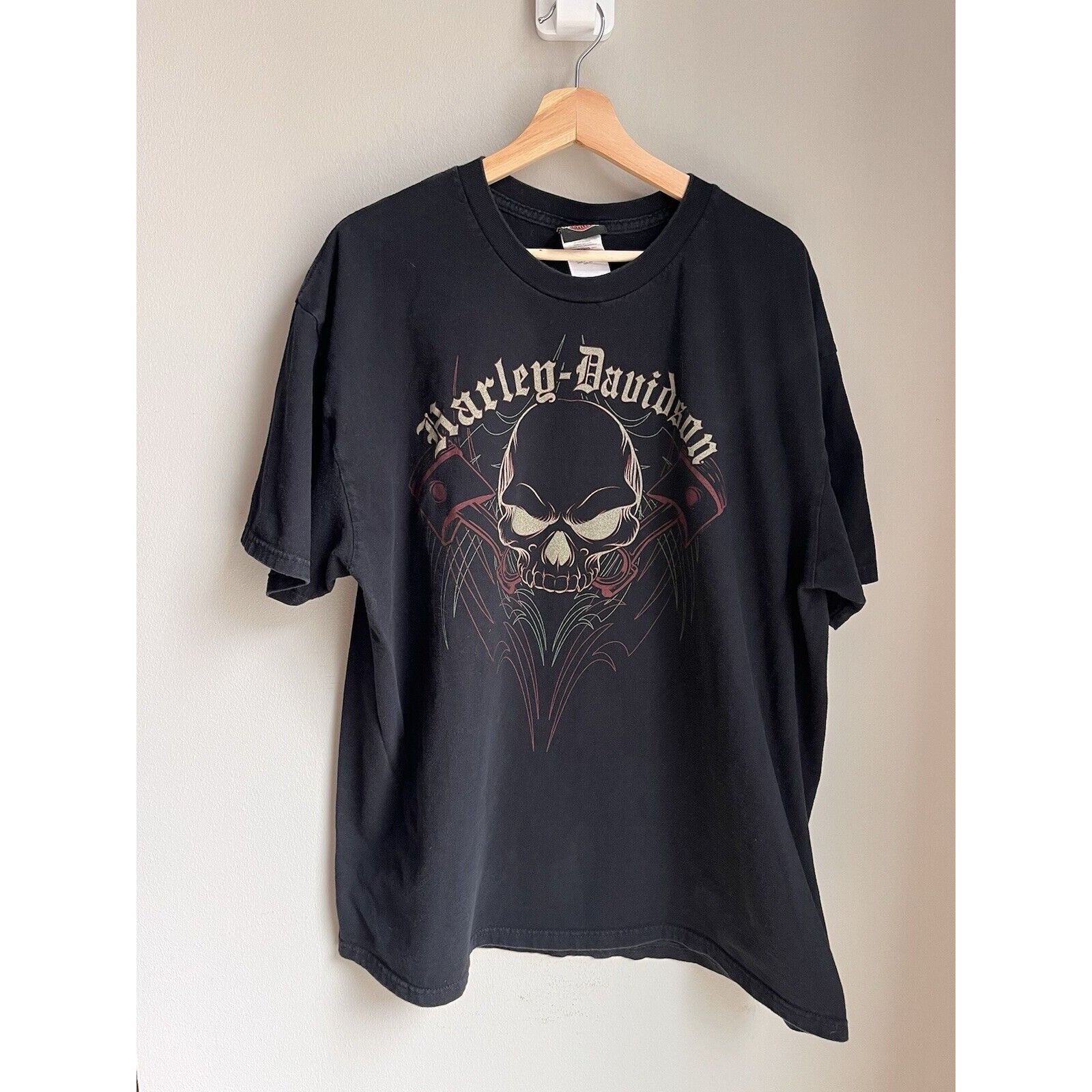 Harley Davidson VINTAGE STYLE HARLEY DAVIDSON MOTORCYCLE T SHIRT SIZE 2X Y2K Size US XXL / EU 58 / 5 - 1 Thumbnail