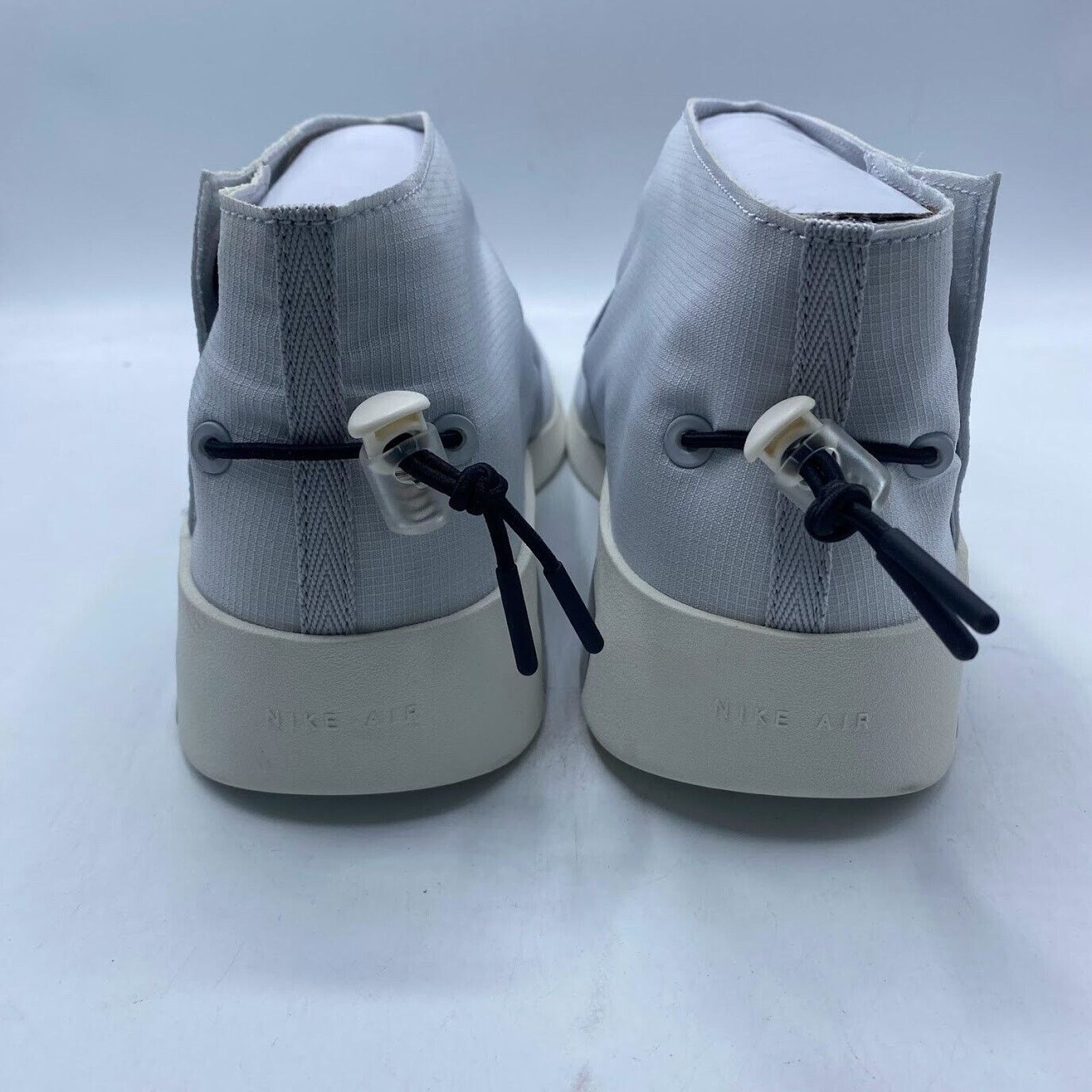 Nike NEW Nike Air / Fear Of God MOC Platinum Black AT8086 001 Size US 12 / EU 45 - 5 Thumbnail