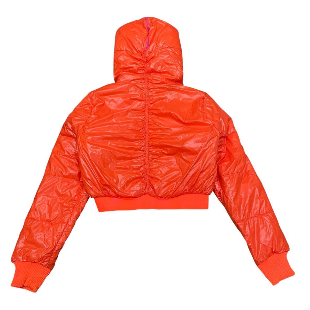 Adidas × Stella McCartney Adidas Stella McCartney StellaSport Hooded Crop Puffer Size L / US 10 / IT 46 - 5 Thumbnail