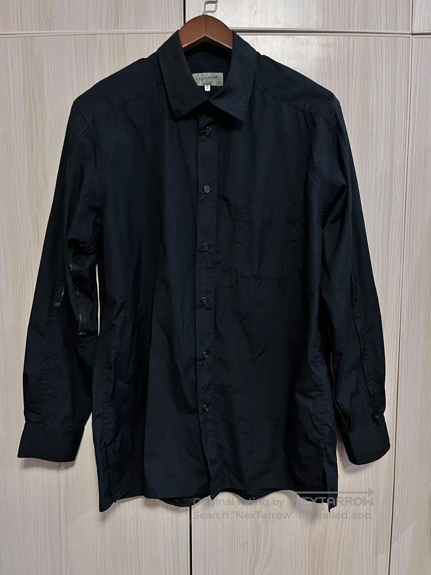 Yohji Yamamoto Yohji Yamamoto Zip Shirt Size 3. Size US L / EU 52-54 / 3 - 1 Thumbnail