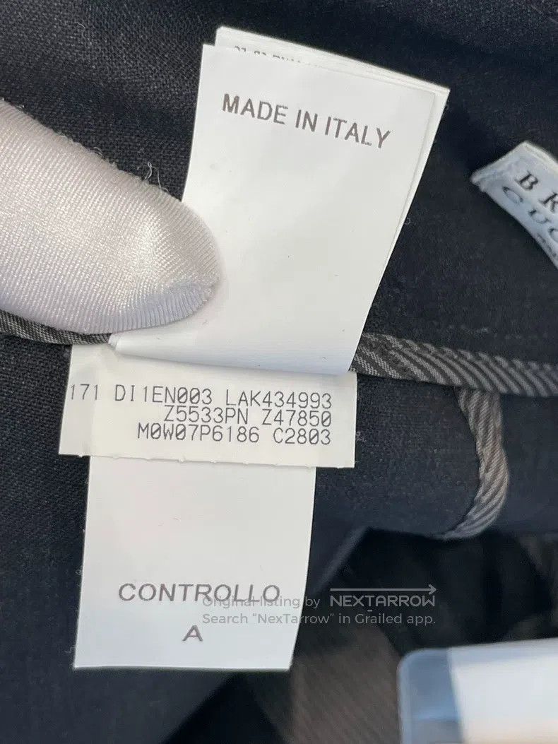Brunello Cucinelli Brunello Cucinelli Black New Wool Long Trousers Size 26" / US 2 / IT 38 - 8 Thumbnail