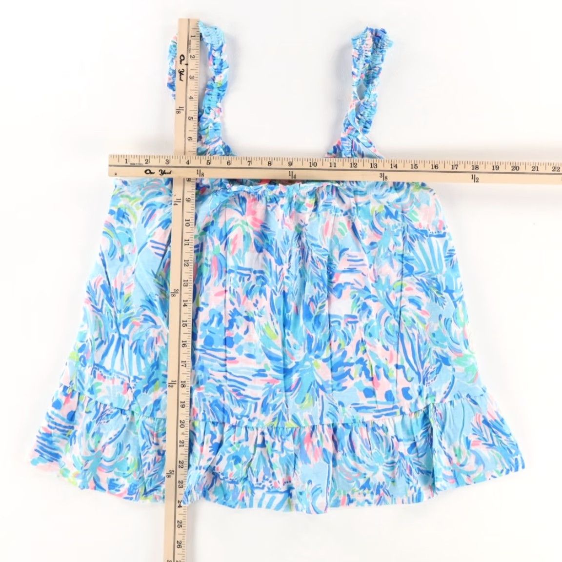 Lilly Pulitzer Lilly Pulitzer Loro Cabana Cocktail All Over Print Shirt Blue Women's M Size M / US 6-8 / IT 42-44 - 3 Thumbnail
