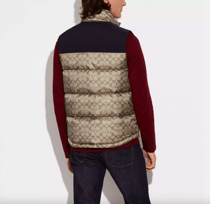Coach NWT Coach Men’s Logo Signature Down Vest C5035 Size US M / EU 48-50 / 2 - 8 Thumbnail