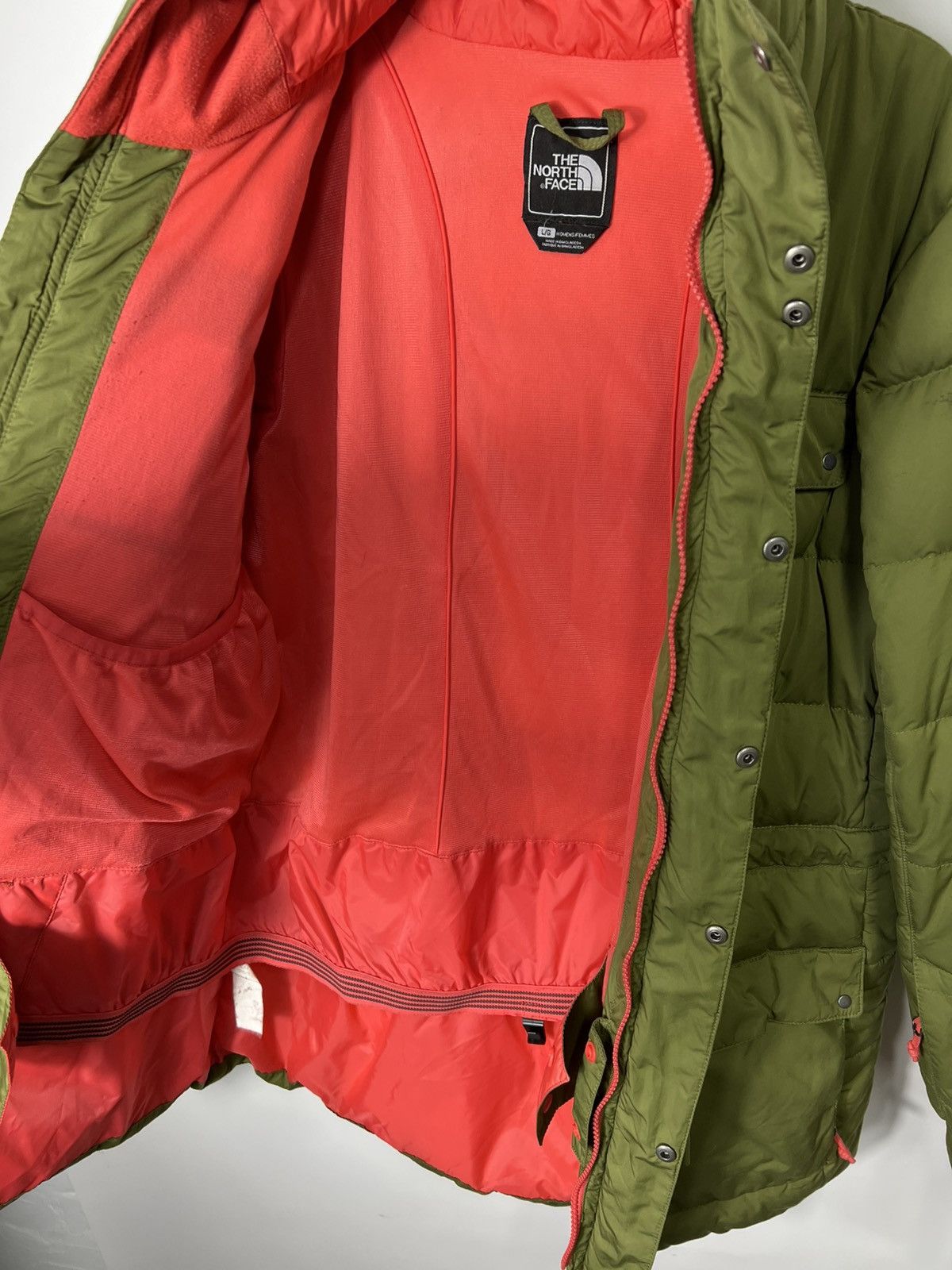 The North Face Vintage Outdoor The North Face 550 Down Hooded Parka Jacket Size L / US 10 / IT 46 - 10 Thumbnail