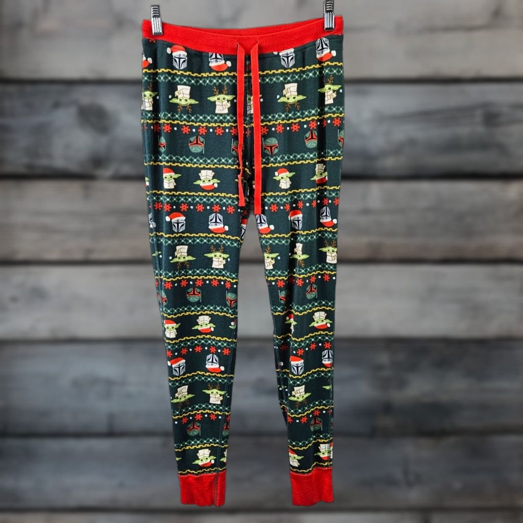 Vintage Hanna Andersson Star Wars Womens Pajama Pants S Red Green Pajama Pants Womens Star Wars Hanna Andersson Mens? Size 28" / US 6 / IT 42 - 1 Thumbnail