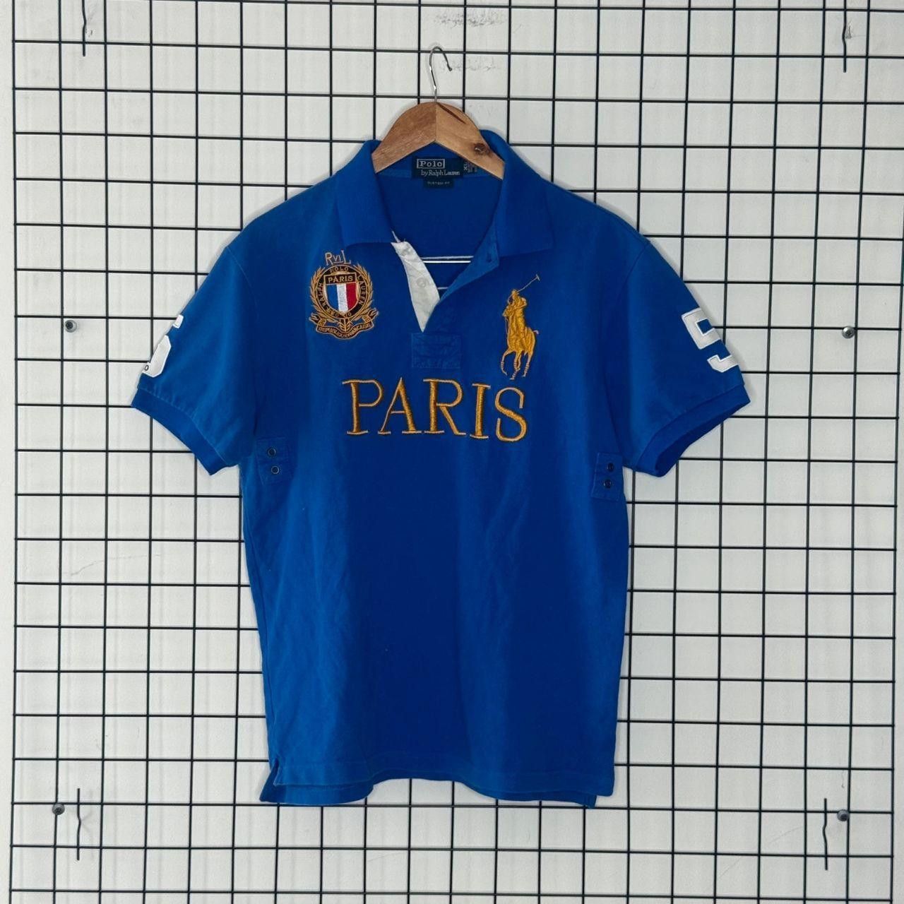 polo ralph loren ラルフローレン ポロシャツ 都市 paris Polo Ralph Lauren Paris France #5 Polo Shirt Big Pony Chief Keef