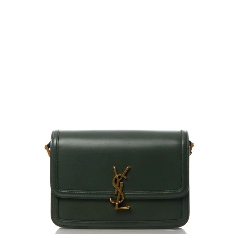 Saint Laurent Paris o1b1hav110924 Size: OS / Medium Satchel Leather Bag in Green Size ONE SIZE - 1 Thumbnail