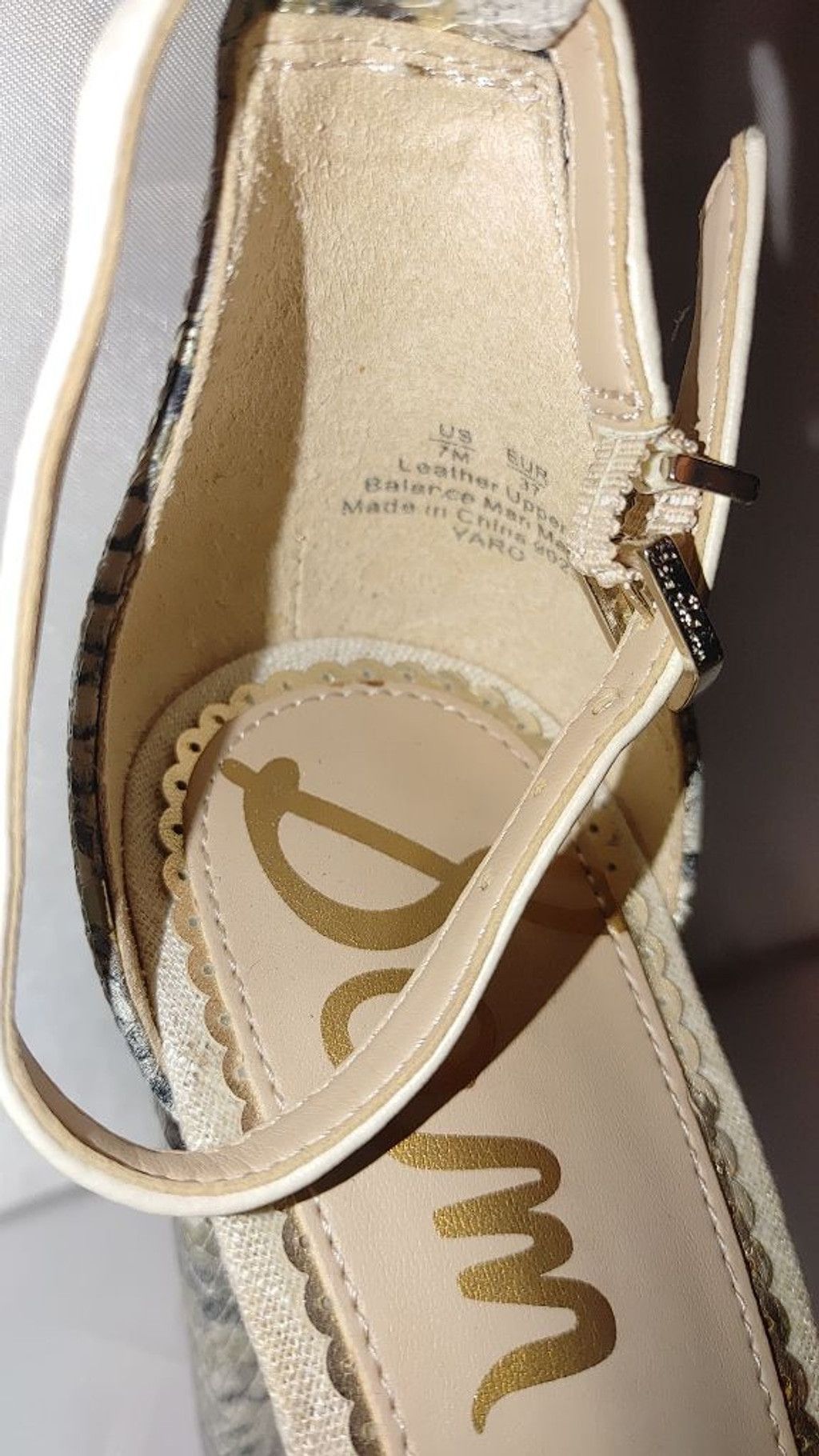 Sam Edelman Sam Edelman Yaro Heeled Peep Toe Size 7 Size US 7 / IT 37 - 6 Thumbnail