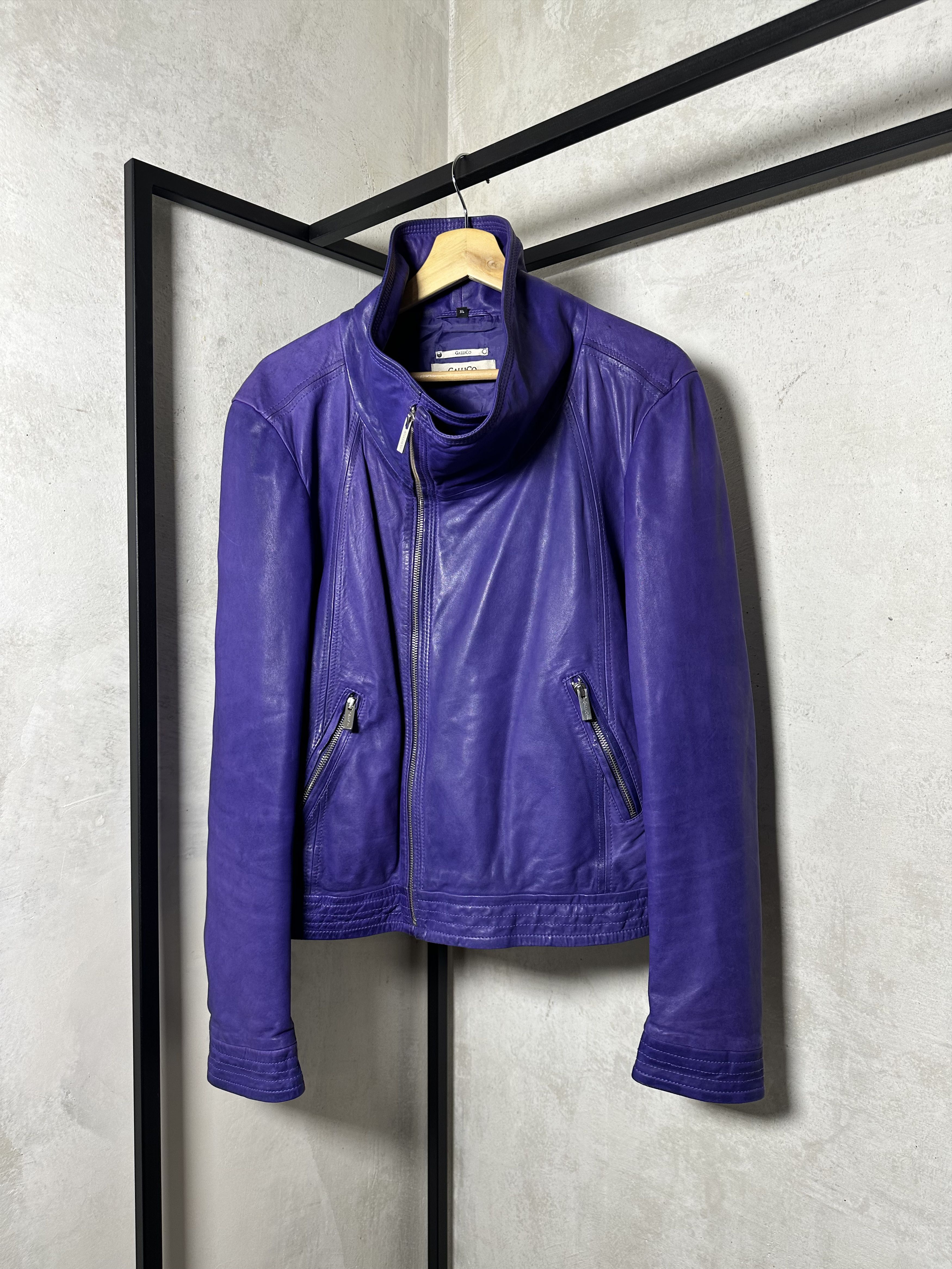 Genuine Leather GalliCo Cowhide Genuine Soft Leather Jacket Size XL / US 12-14 / IT 48-50 - 1 Thumbnail