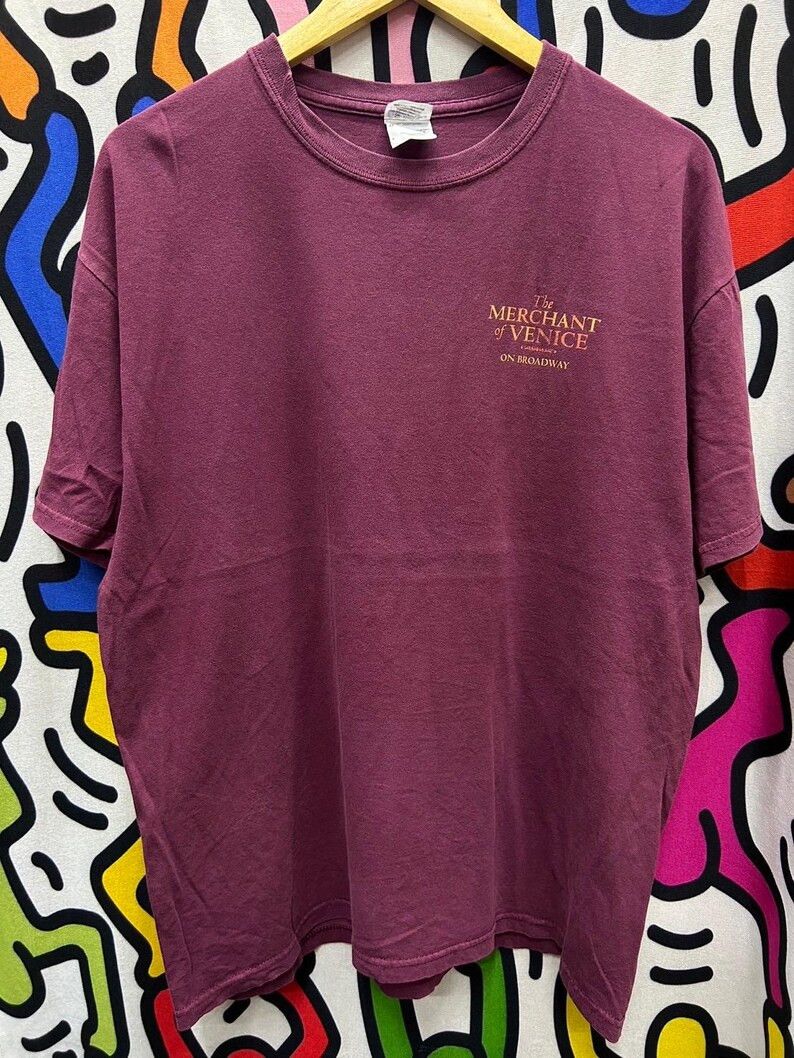 Vintage Vintage 2000s The Merchant of Venice Movie tshirt size L Size US L / EU 52-54 / 3 - 2 Thumbnail