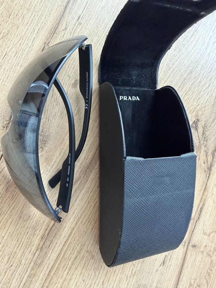 Armani Exchange Armani AX2024S Mask Sunglasses Size ONE SIZE - 7 Thumbnail