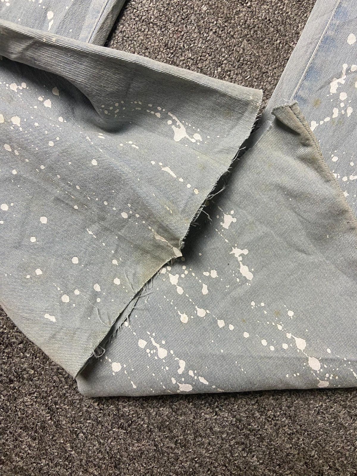 Japanese Brand KALOC x Yonbino Flare Jeans with Paint Splatter (165) Size 28" / US 6 / IT 42 - 8 Thumbnail