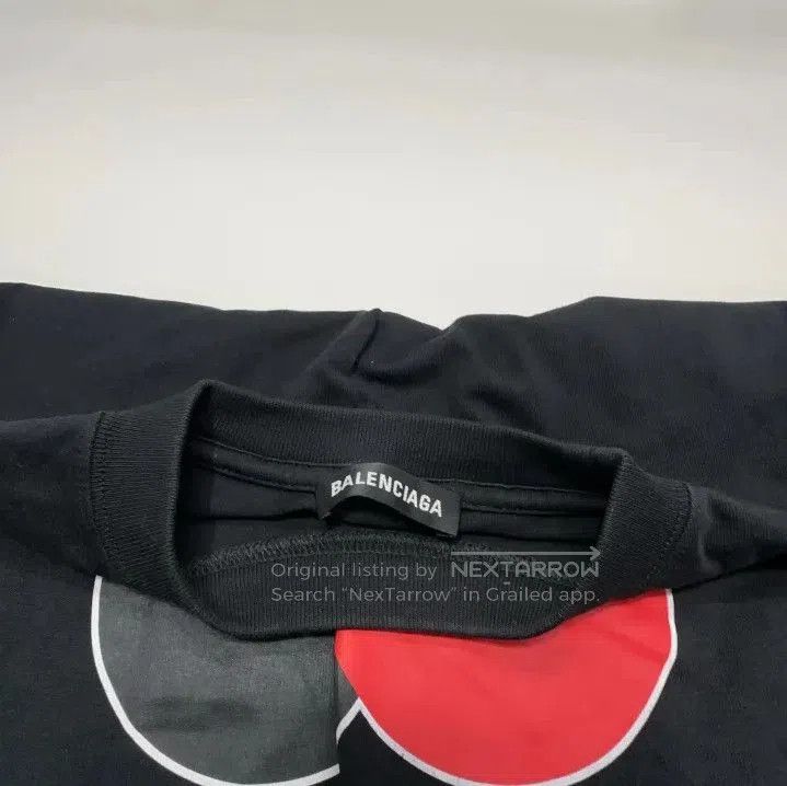 Balenciaga Balenciaga Black Logo Print Oversized T. Size US XS / EU 42 / 0 - 3 Thumbnail