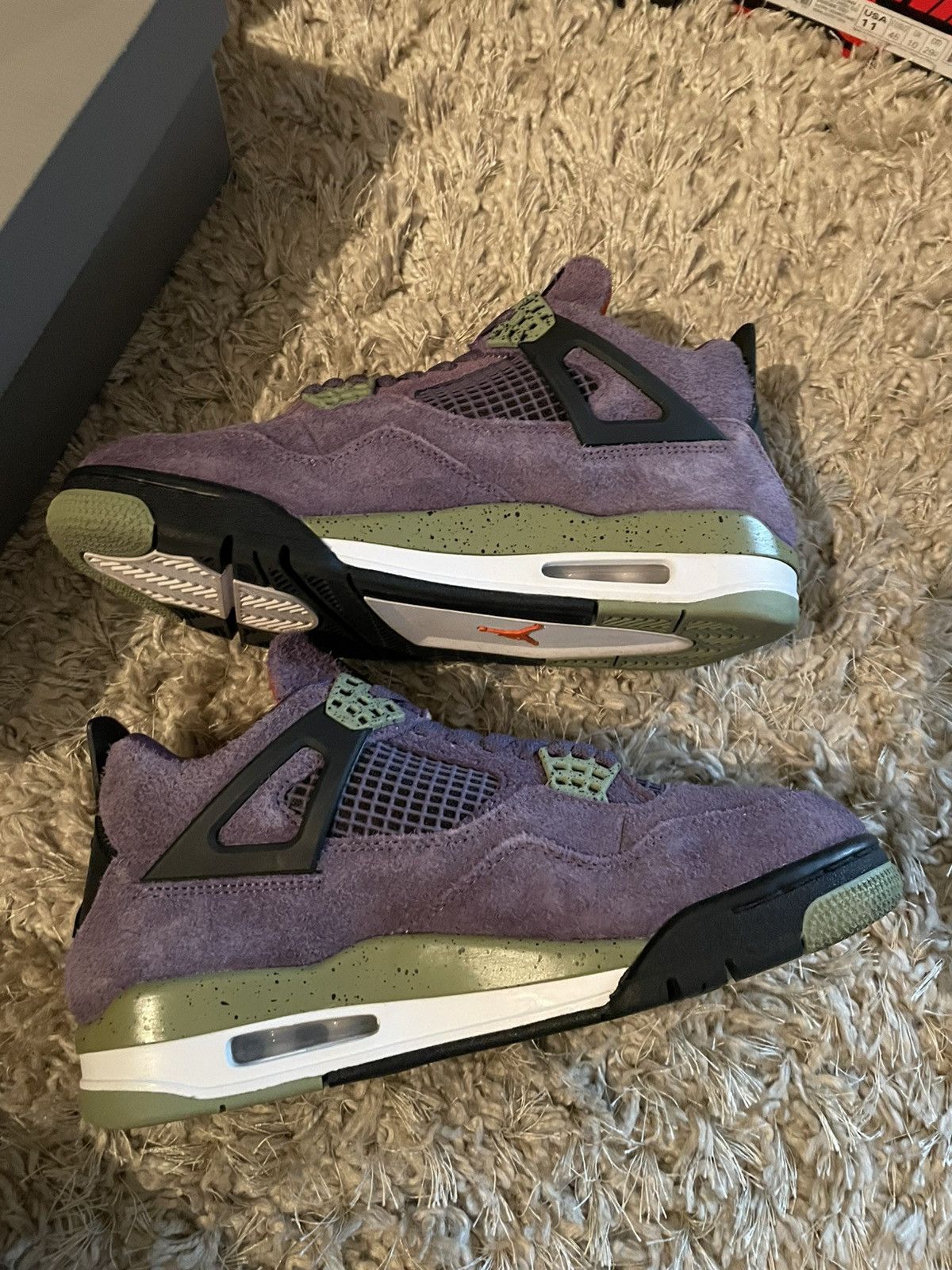 Jordan Brand Jordan 4 Canyon Purple Size US 8 / EU 41 - 3 Thumbnail