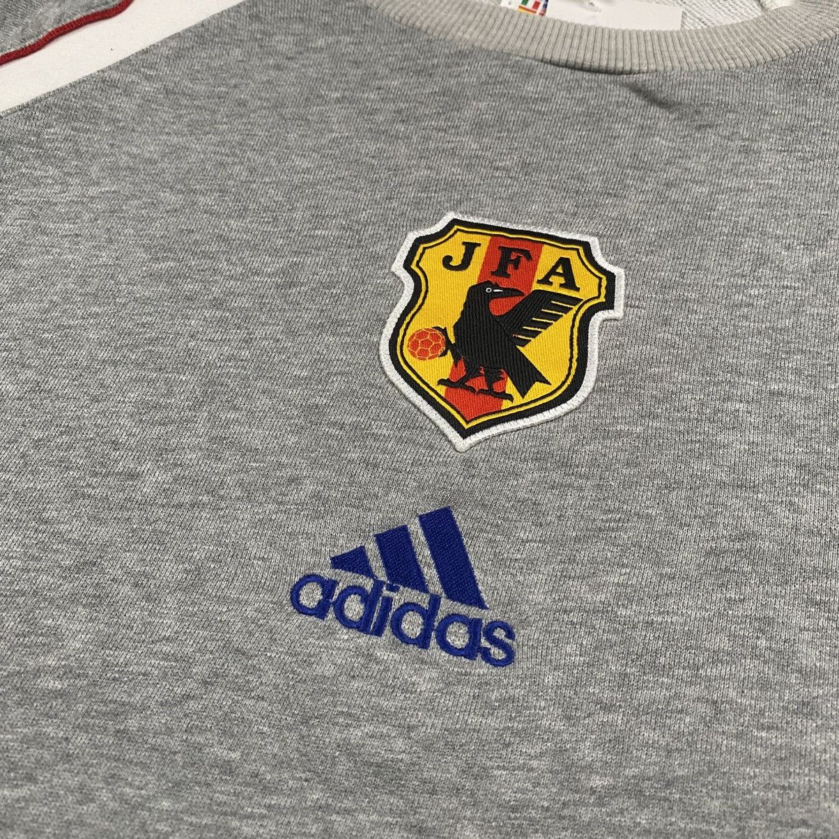 Vintage y2k Adidas Japan Football JFA Crewneck
