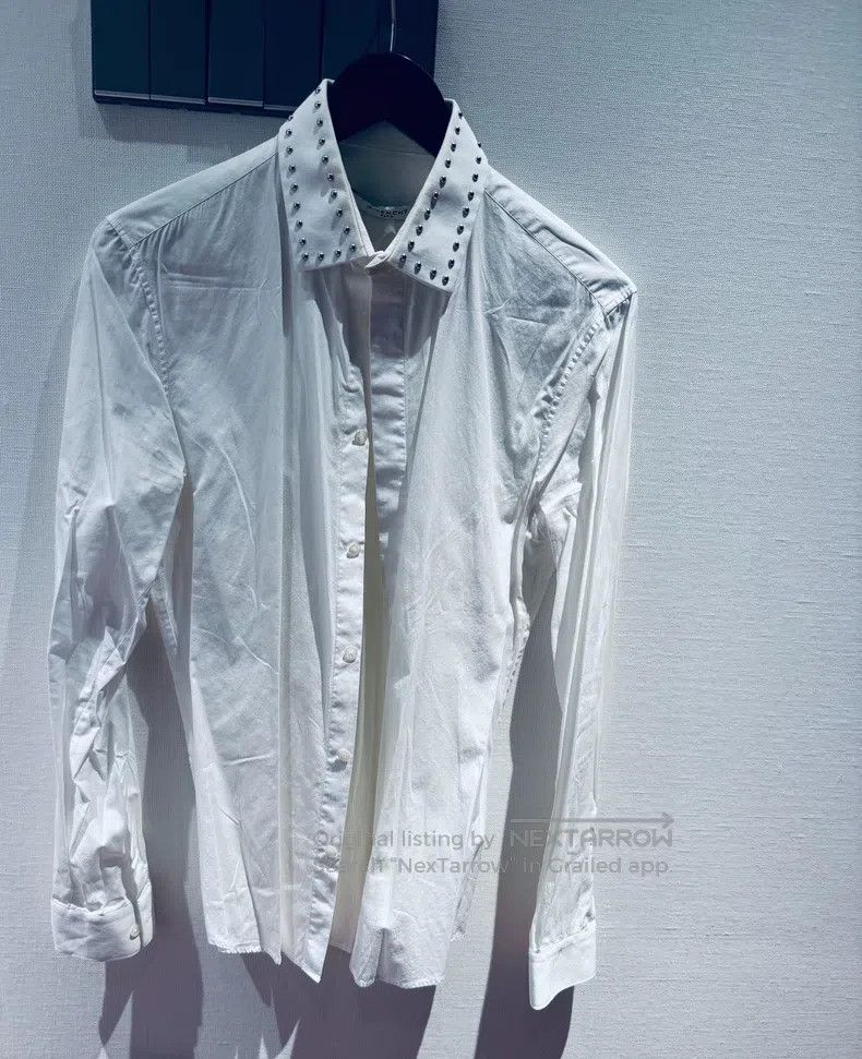 Givenchy Givenchy Studded Men's Shirt Size US M / EU 48-50 / 2 - 2 Thumbnail
