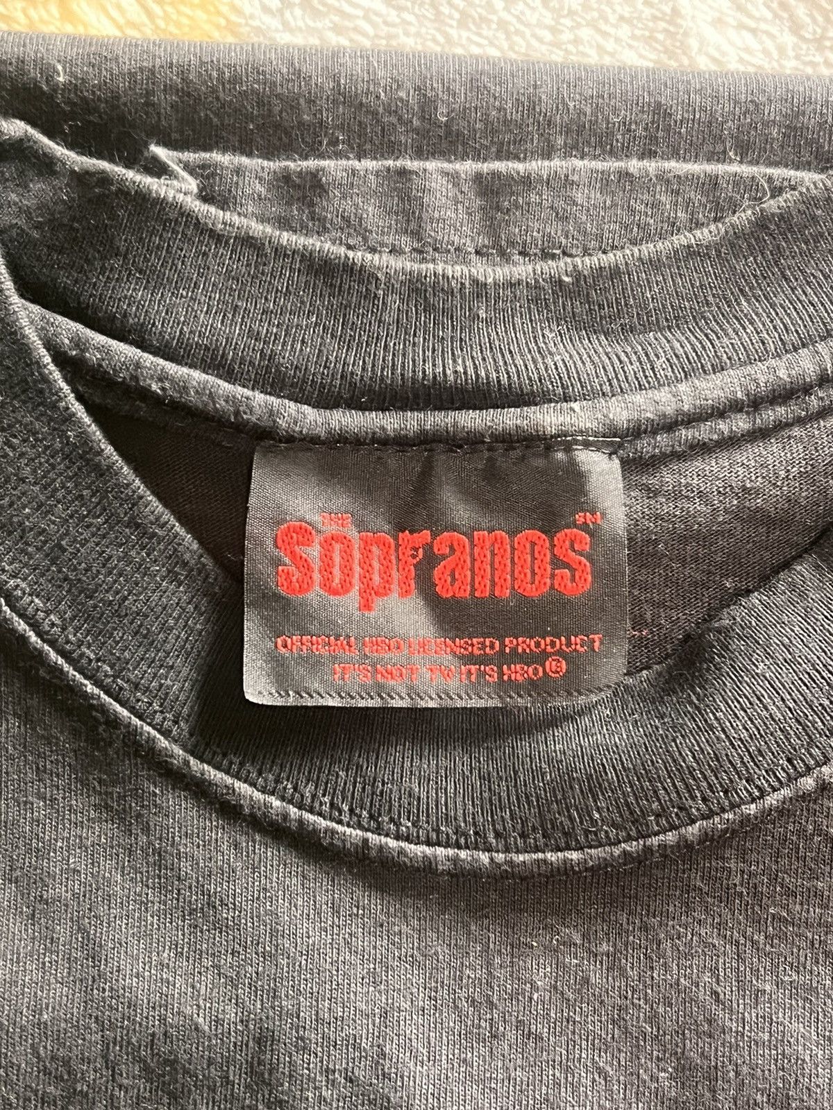 Vintage VTG x SOPRANOS *FAMILY REDEFINED* T-SHIRT Size US L / EU 52-54 / 3 - 3 Thumbnail
