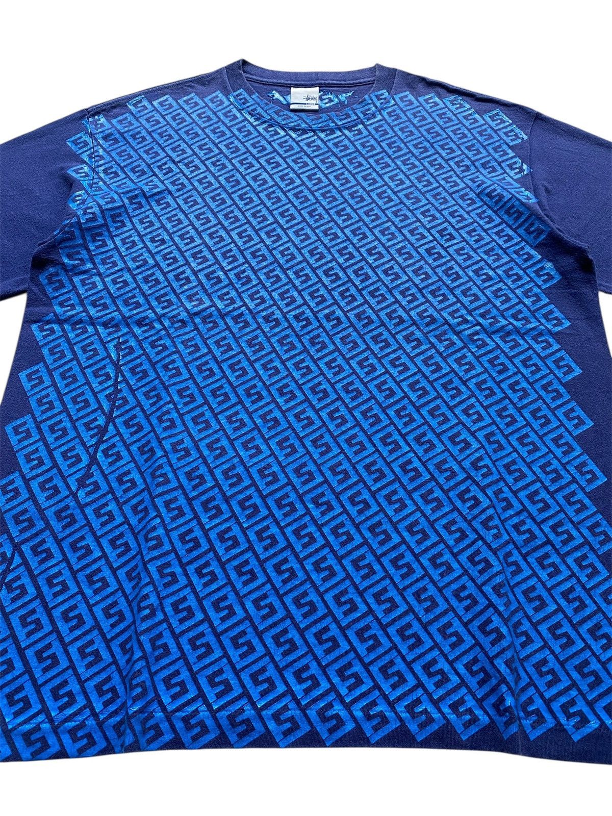 Stussy × Vintage Vintage Stussy rip off fendi T-shirt Size US L / EU 52-54 / 3 - 3 Thumbnail