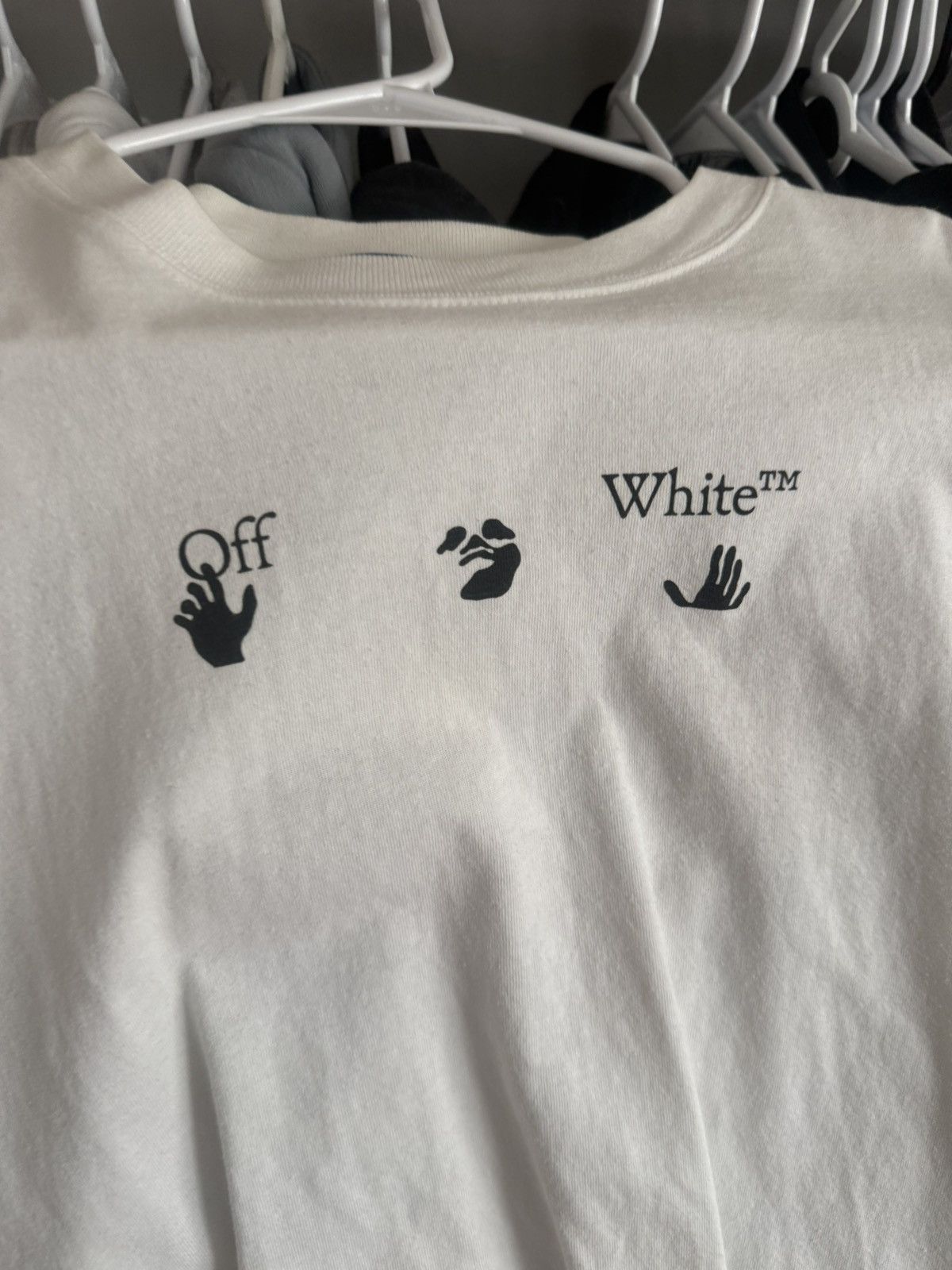 Off-White OFF-WHITEOff-White Peace Worldwide Over Tee 'White/Green' Size US S / EU 44-46 / 1 - 2 Thumbnail