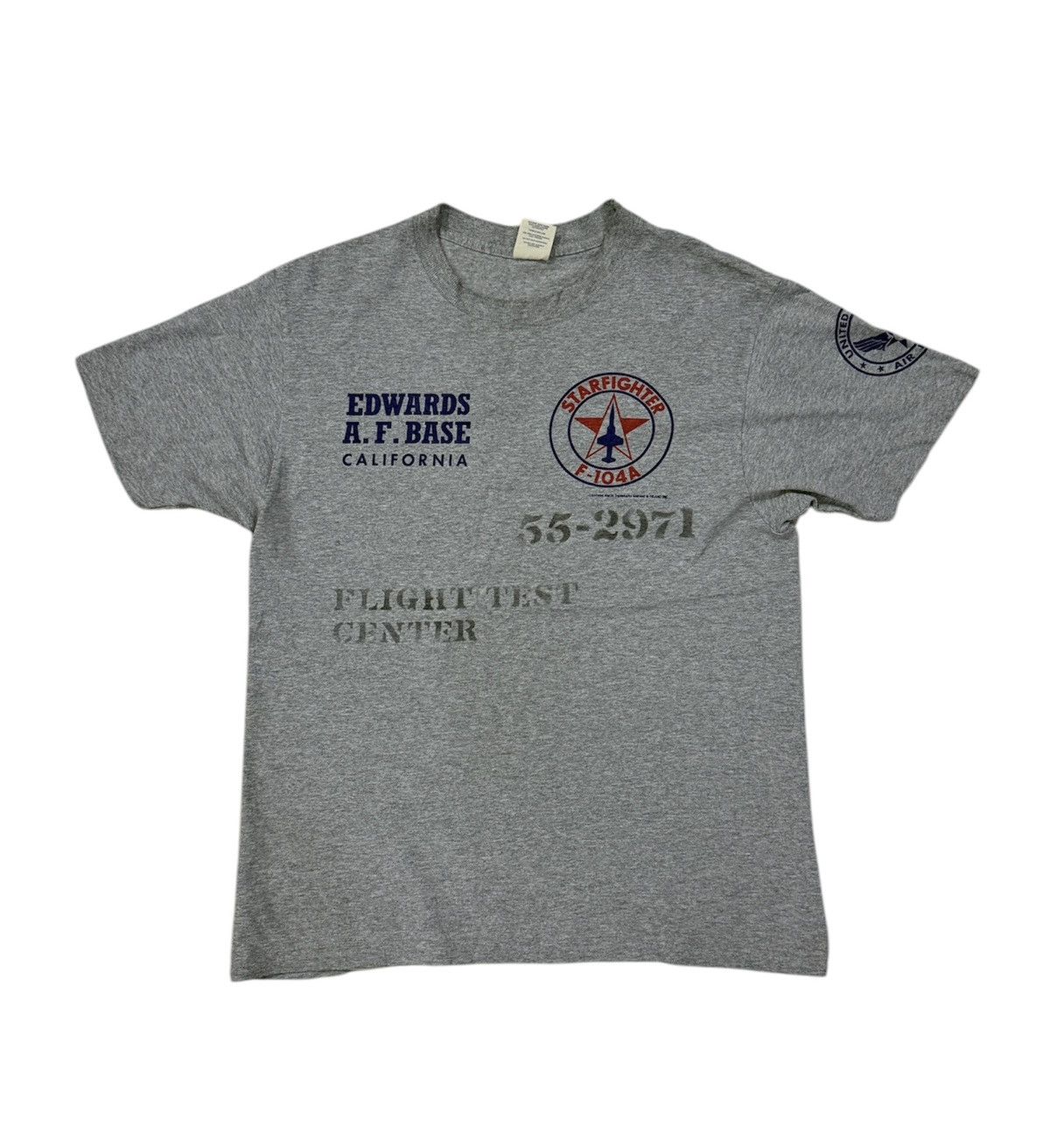 Buzz Rickson's × Vintage vintage buzz rickson starfighter edwards a.f.base tshirt Size US S / EU 44-46 / 1 - 1 Thumbnail
