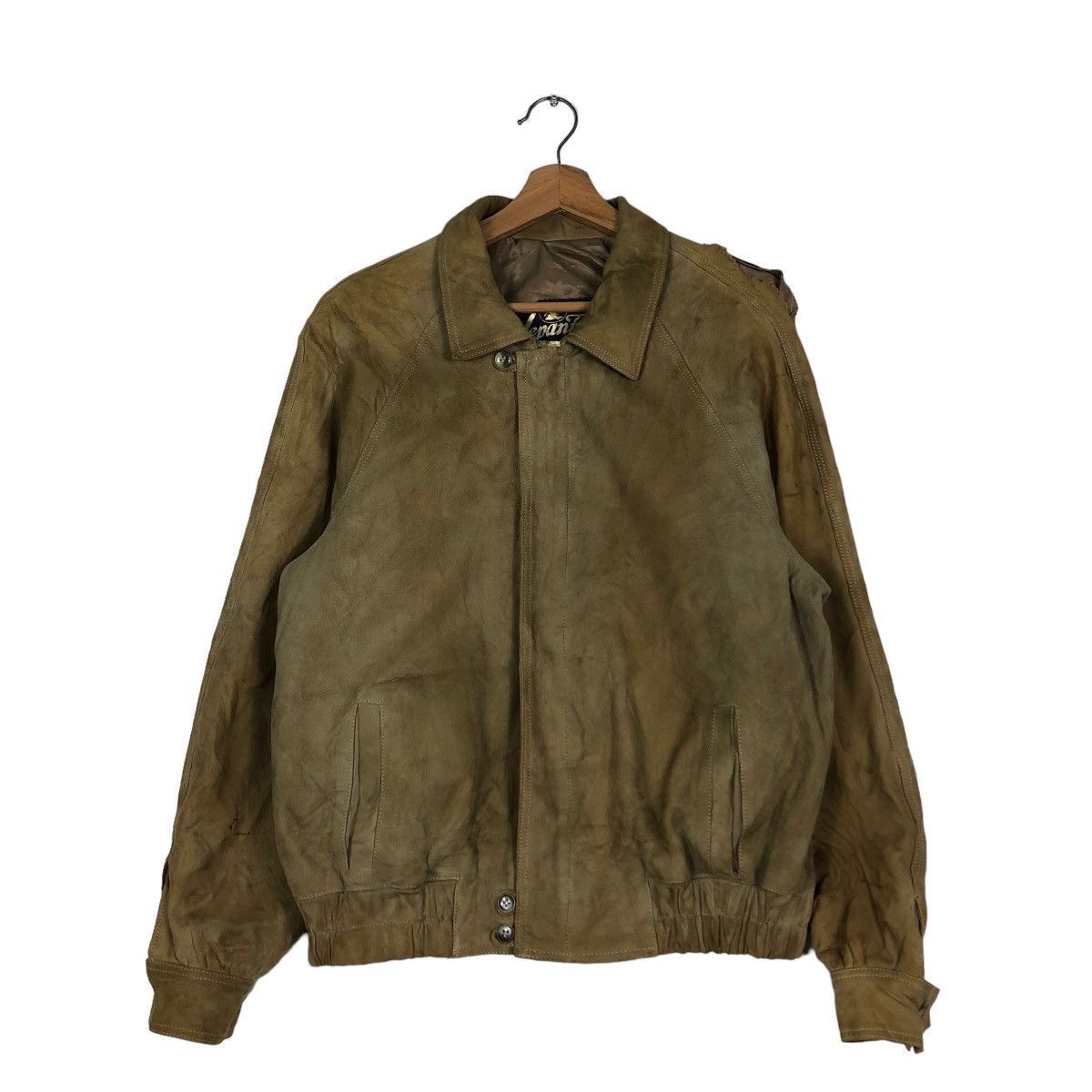 Issey Miyake 🔥Vintage Biker Leather Jacket Lepanto Madrid Multi Pocket Size US M / EU 48-50 / 2 - 1 Thumbnail