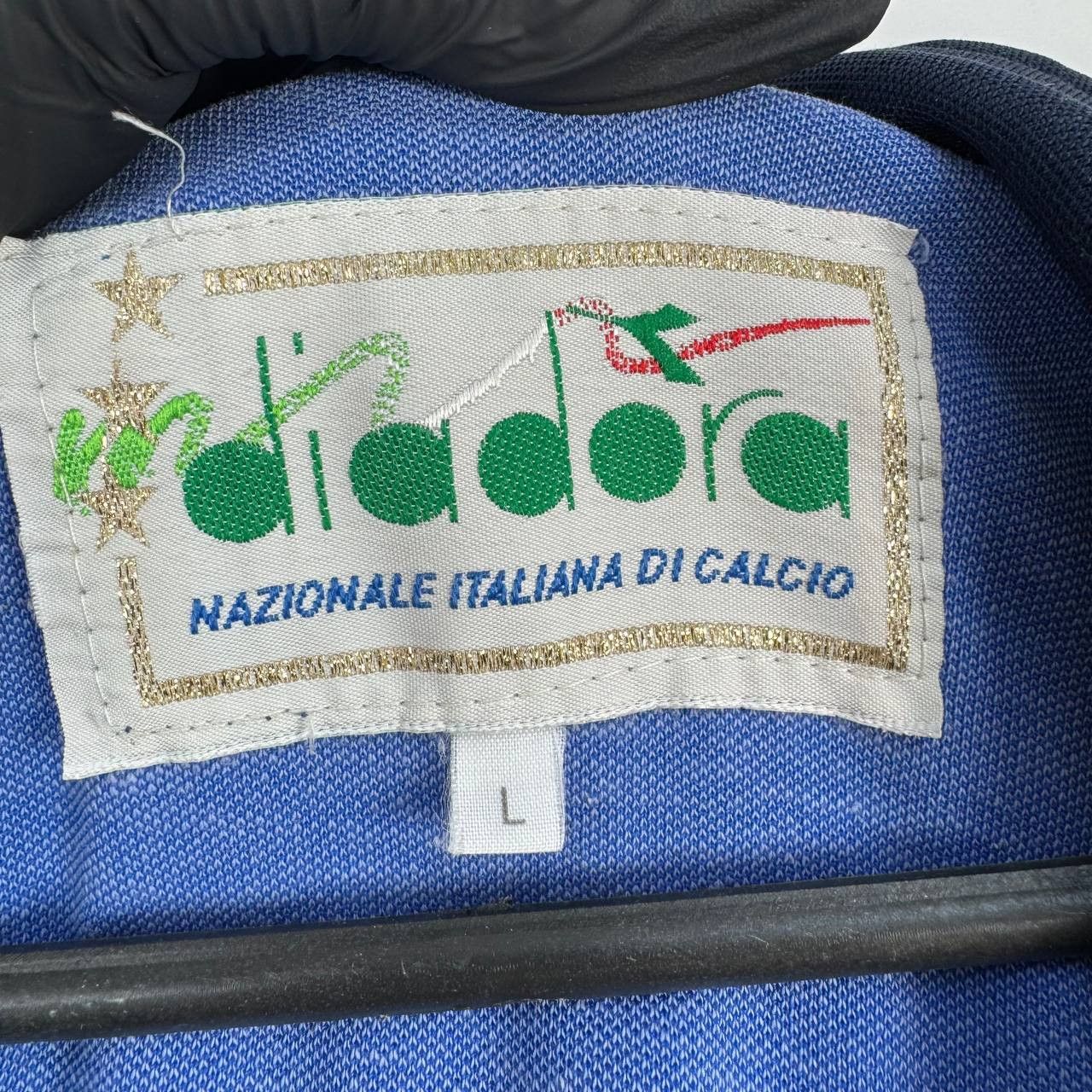 Diadora Diadora Vintage Track Jacket Blue White Full Zip Men Size L Size US L / EU 52-54 / 3 - 5 Thumbnail