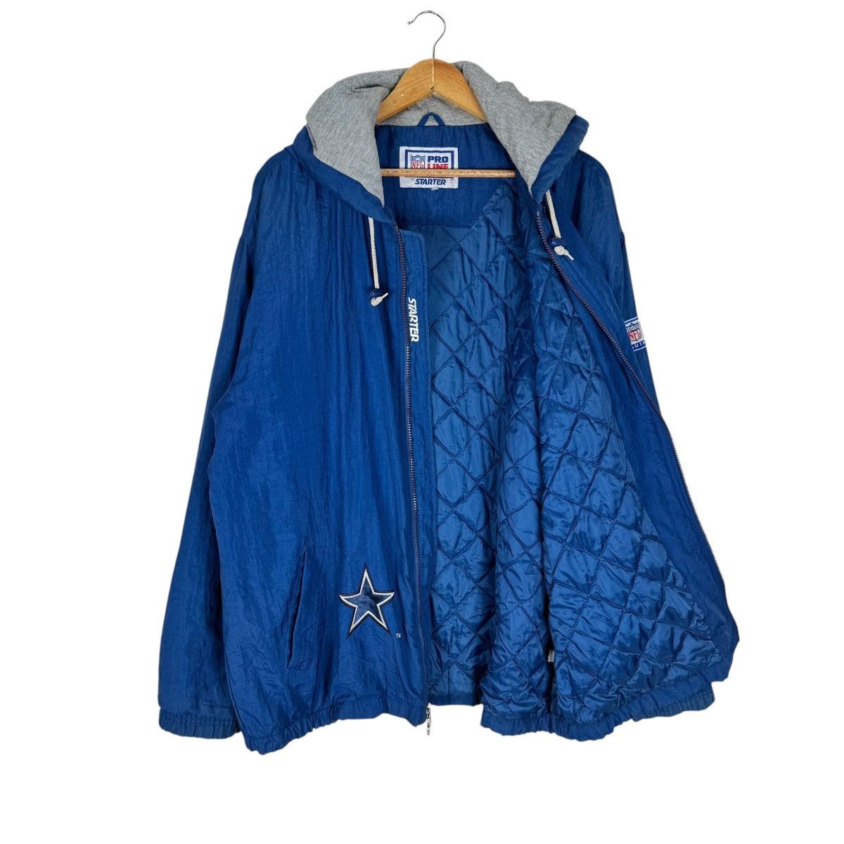 Starter ☀️90s DALLAS COWBOYS NFL STARTER JACKET Size US L / EU 52-54 / 3 - 8 Thumbnail