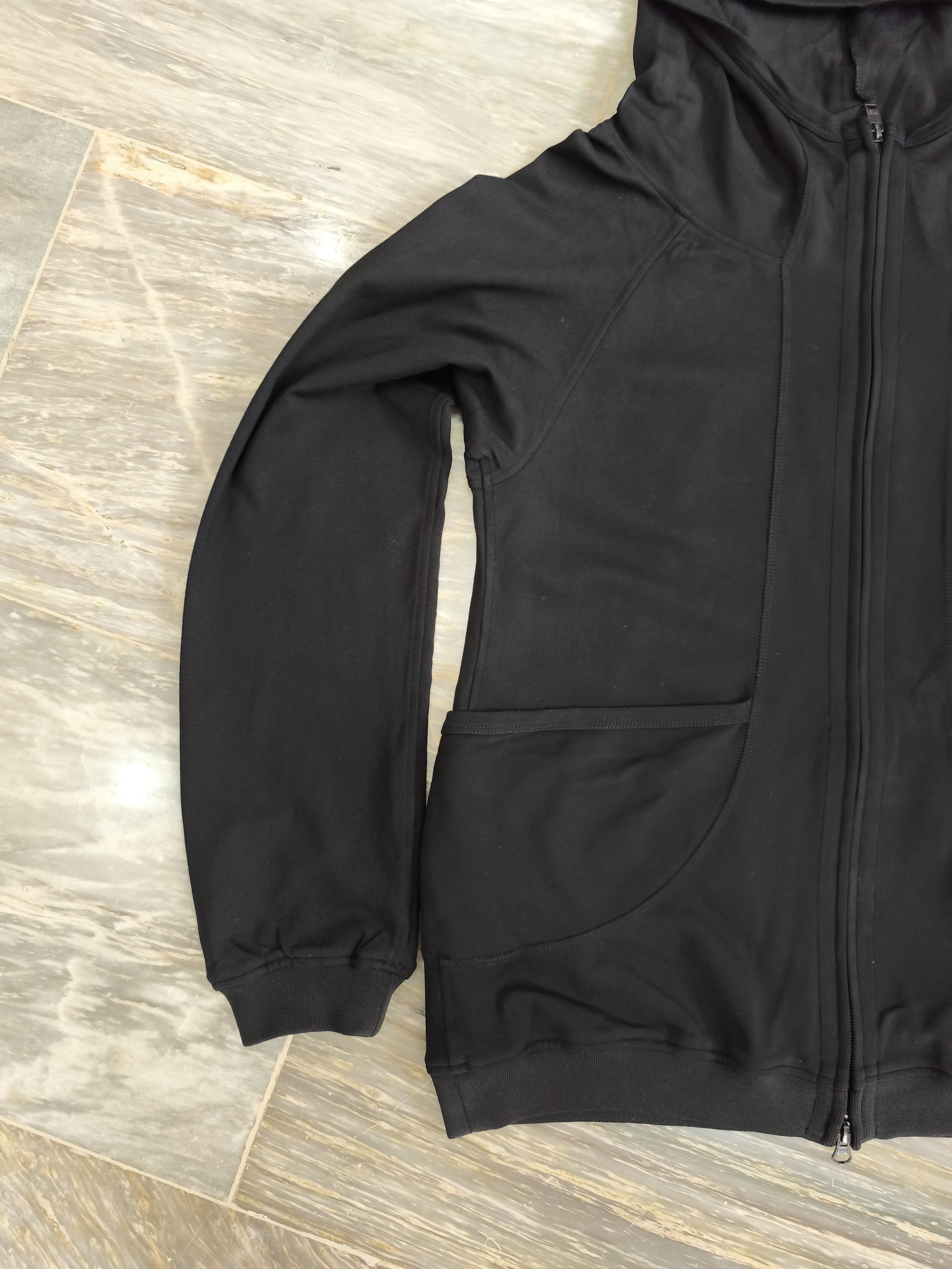 Y-3 Y-3 Yohji Yamamoto x Adidas Zip Up Hoodie Size XS / US 0-2 / IT 36-38 - 3 Thumbnail