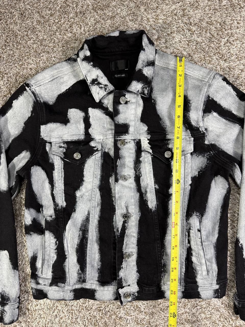 Rta RTA Elmer Denim Jacket Itallian Fabric Size US S / EU 44-46 / 1 - 6 Thumbnail