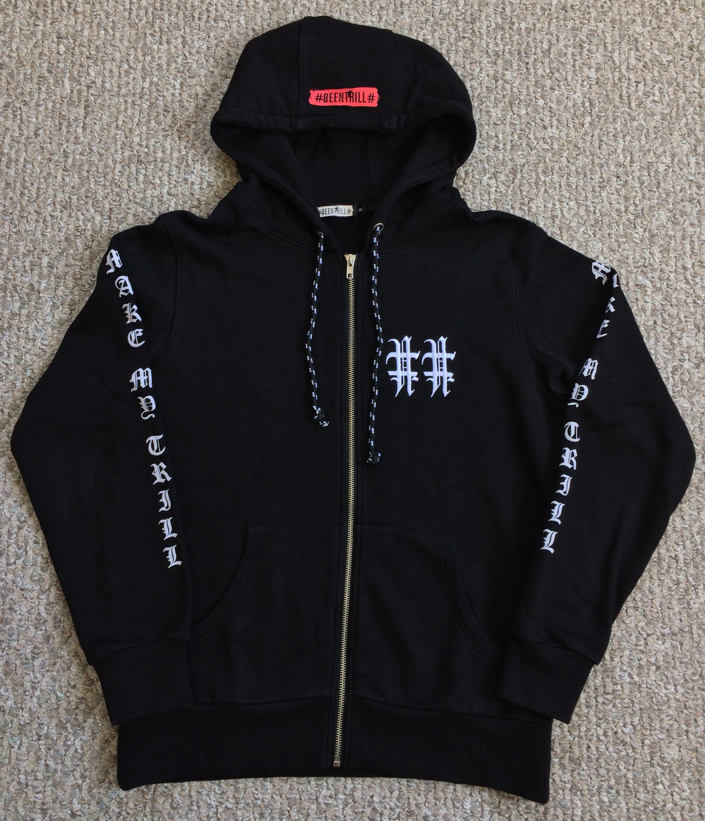 Been Trill OG Been Trill Logo Zip Hoodie Size US M / EU 48-50 / 2 - 5 Thumbnail