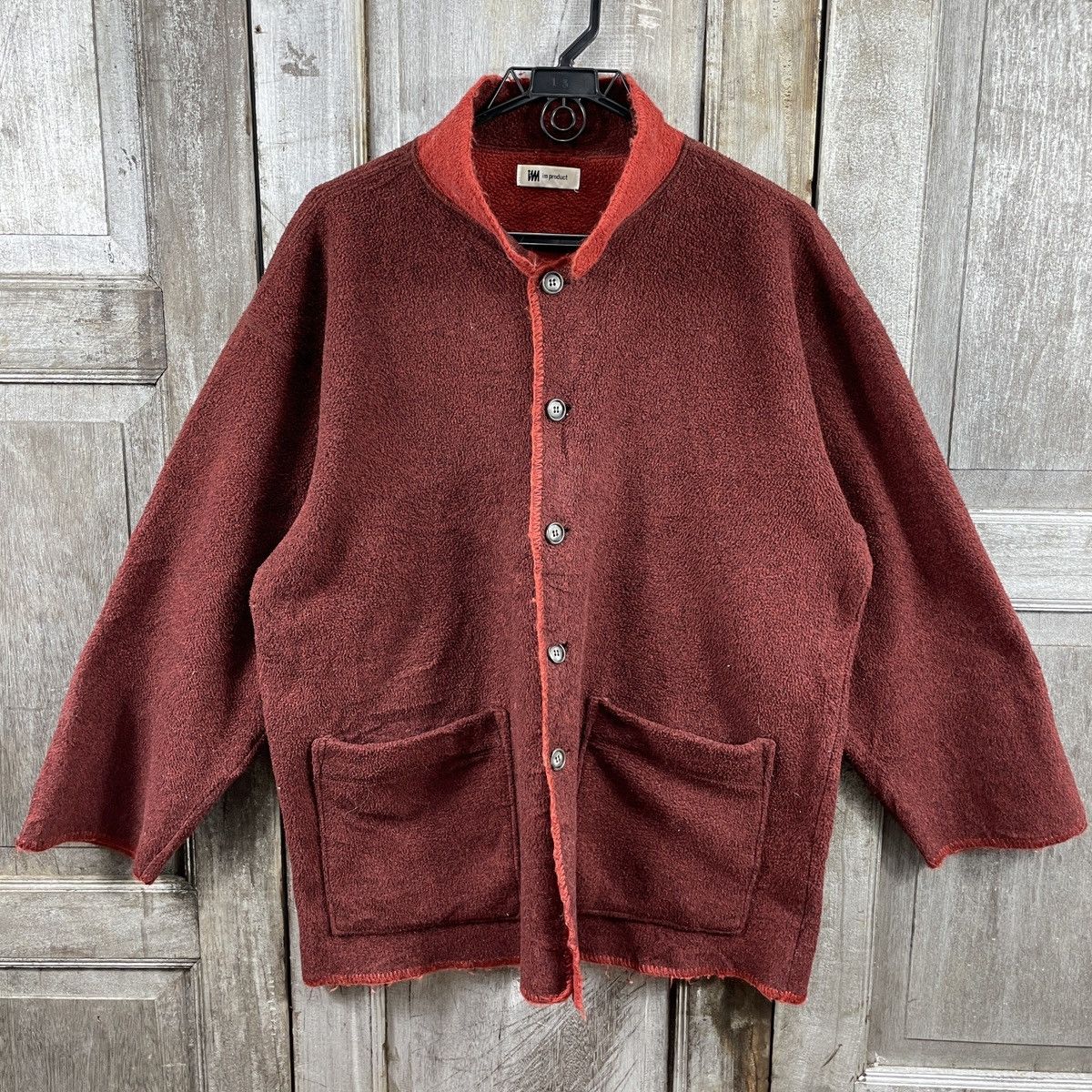 Issey Miyake × Vintage Im Product Issey Miyake Fleece Button Up Size US L / EU 52-54 / 3 - 1 Thumbnail