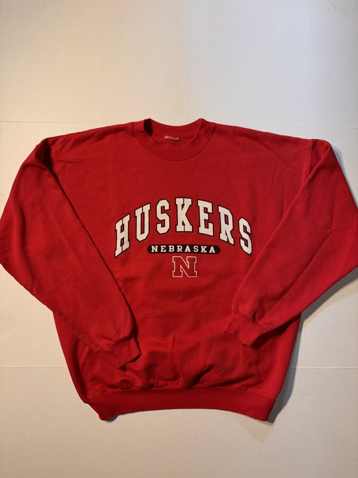 Russell Athletic Vtg Nebraska Cornhuskers NCAA College 90s USA Sweatshirt XL Size US XL / EU 56 / 4 - 1 Thumbnail