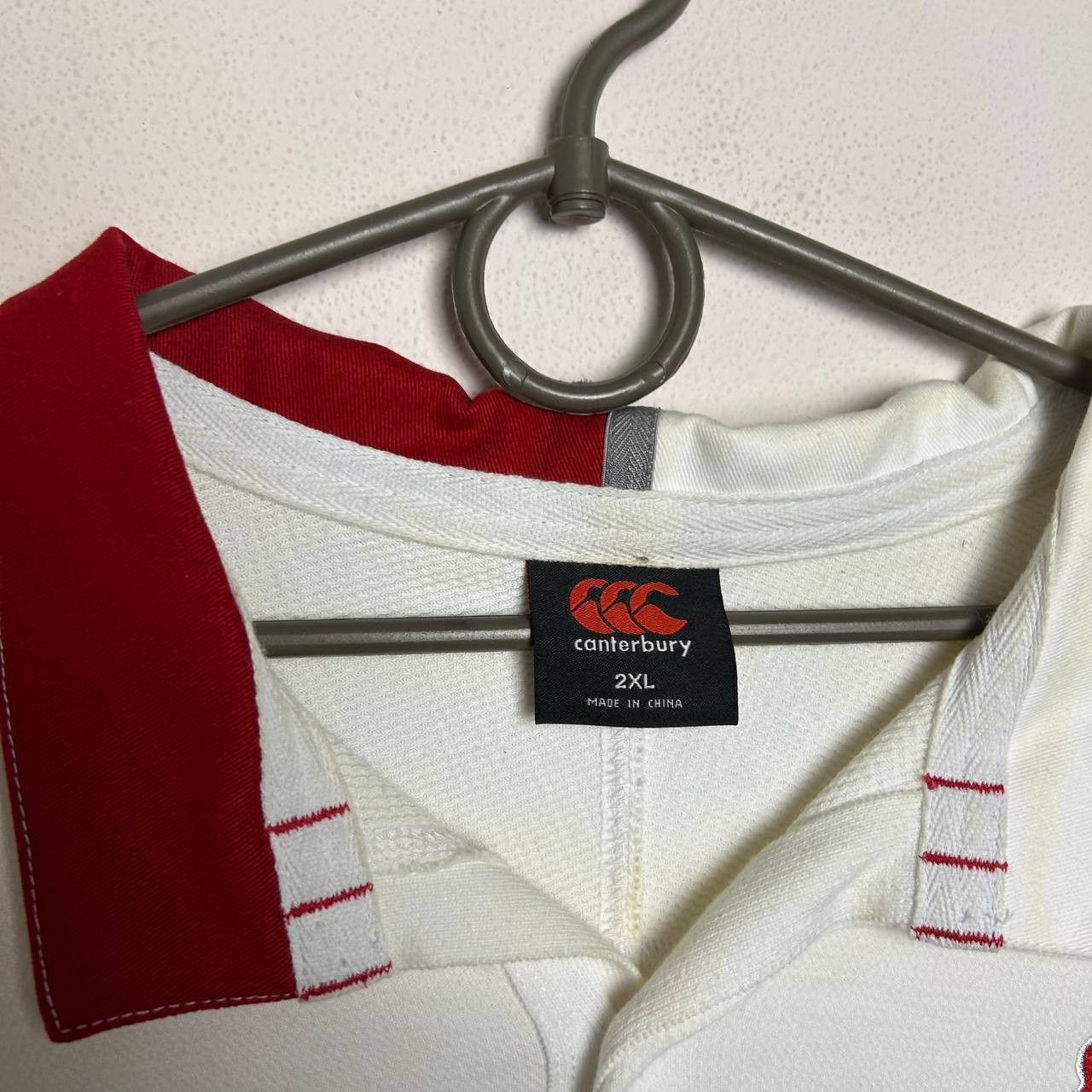 Canterbury of New Zealand Vintage Canterbury England Small logo 2000s rugby longsleeve Size US XXL / EU 58 / 5 - 6 Thumbnail