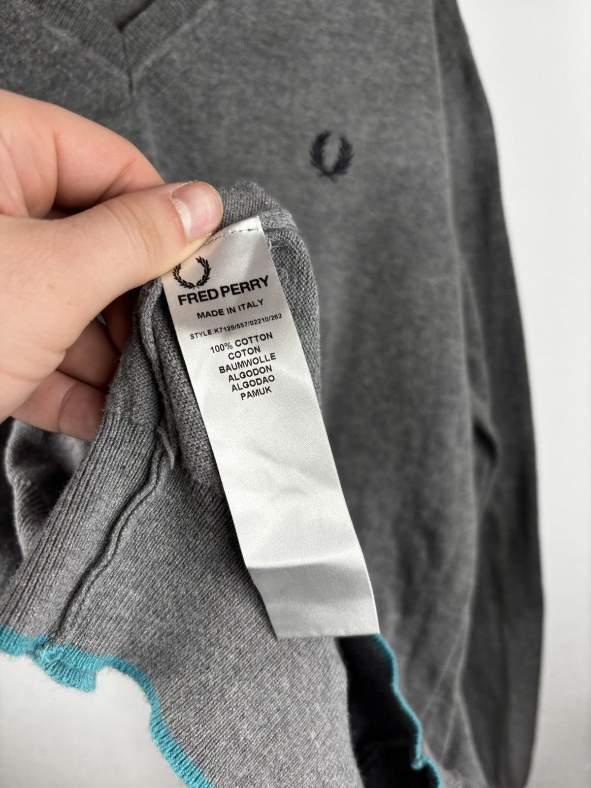 Fred Perry Fred Perry Made In Italy sweater logo size S Size US S / EU 44-46 / 1 - 3 Thumbnail