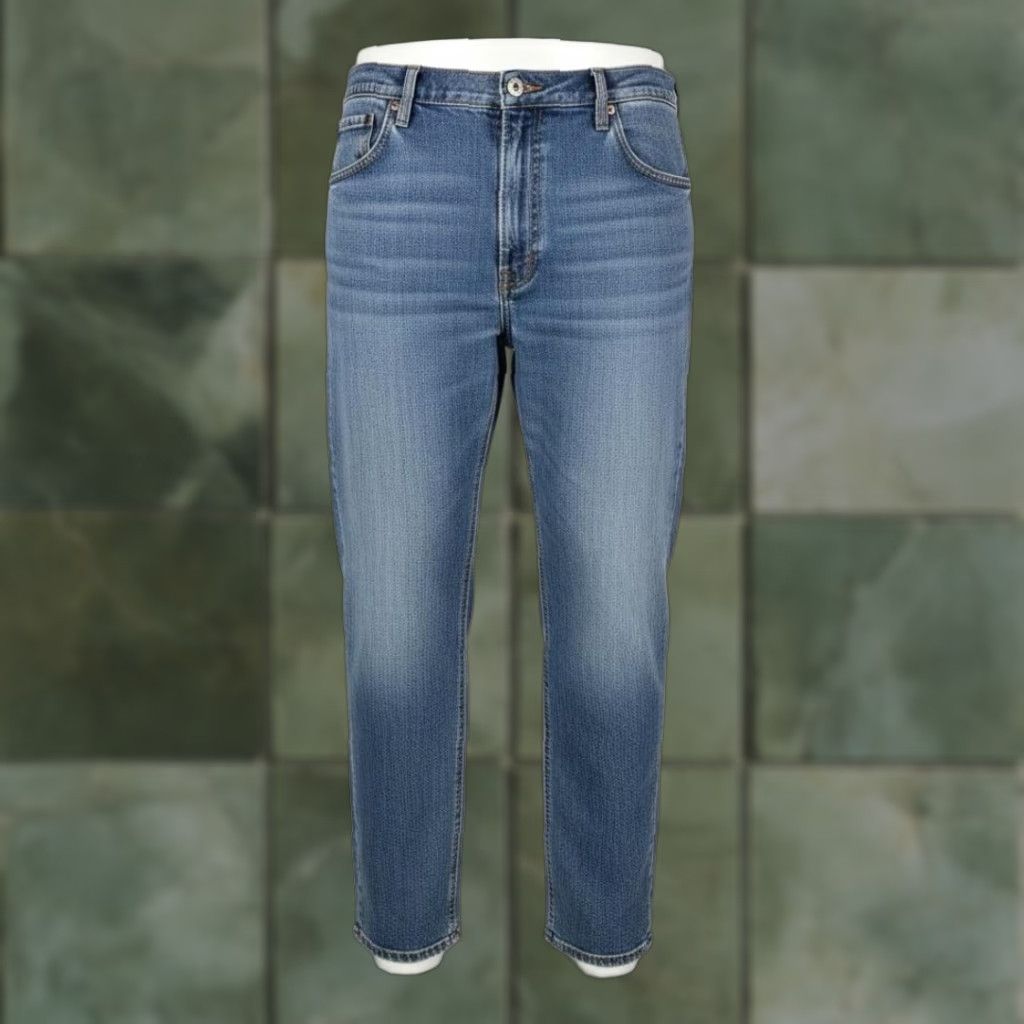 Levi's Levi's 541 Jeans Mens 38x30 Blue Medium Wash Athletic Tapered Zip Fly Denim 5-Pocket Logo Vintage: No Mens Jeans Size US 38 / EU 54 - 1 Thumbnail