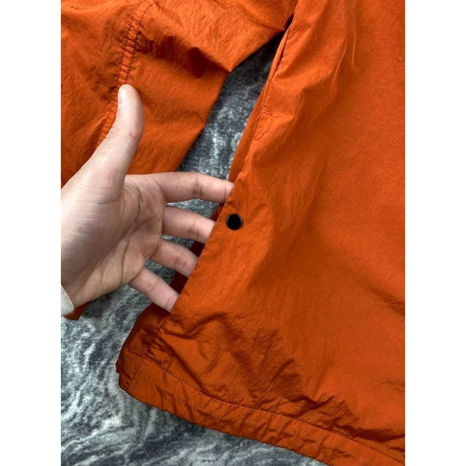 Vintage C.P. Company Chrome-R Mixed Goggle Overshirt Men Size M Orange Jacket Windbreaker Spring Nylon Zip Casual Mens Size US M / EU 48-50 / 2 - 5 Thumbnail