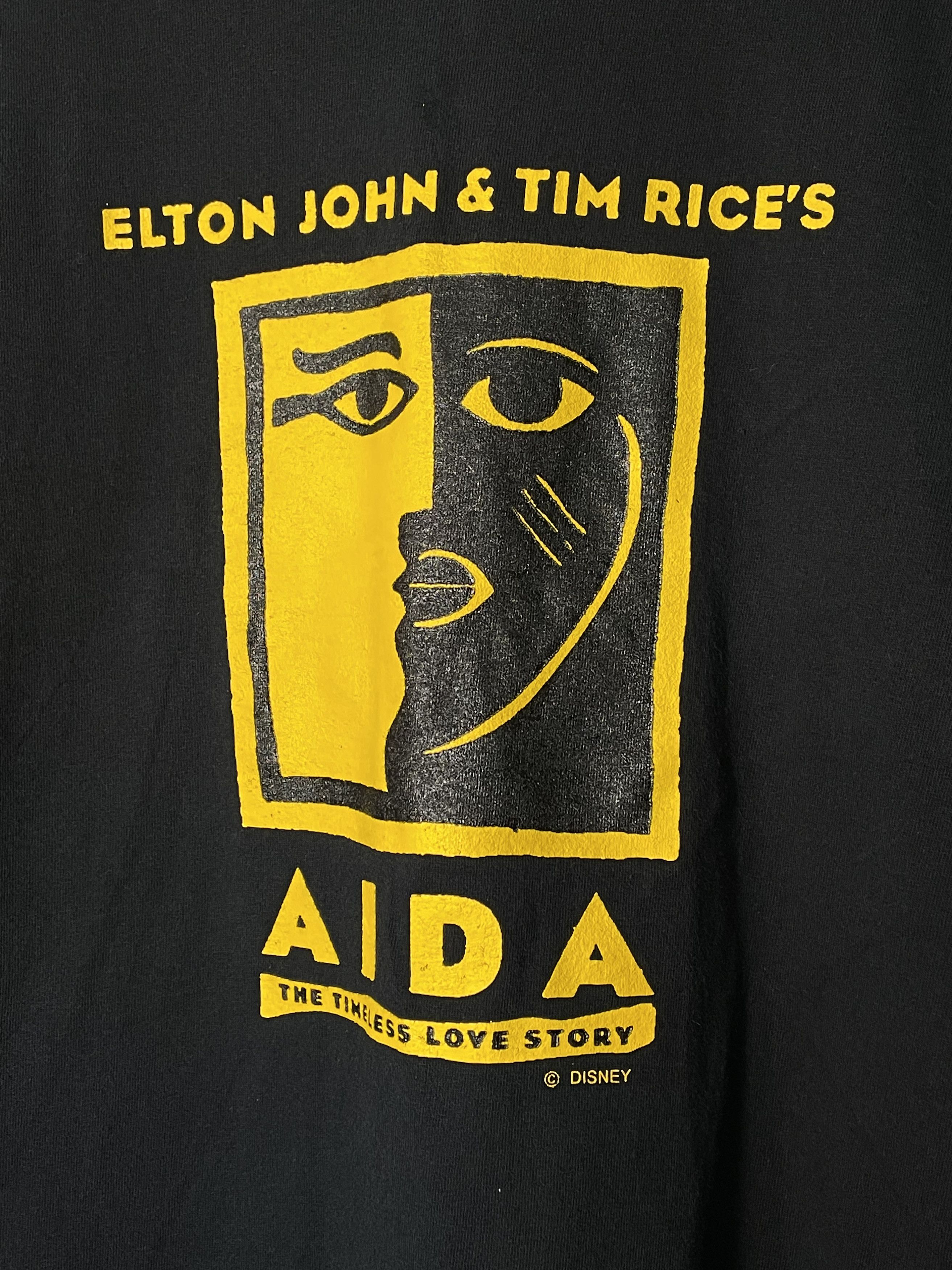 Vintage Elton John's AIDA Crew Tee Size US M / EU 48-50 / 2 - 2 Thumbnail