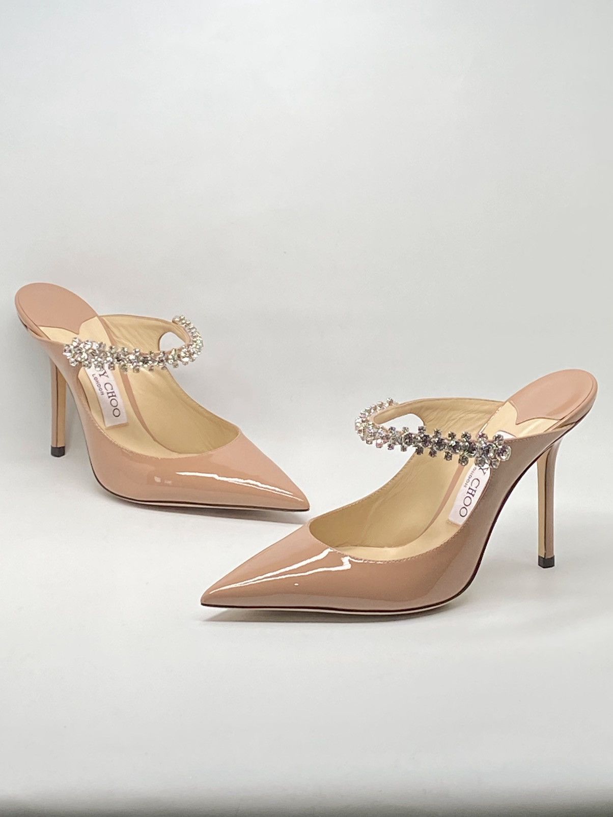Jimmy Choo Jimmy Choo Bing Embellished Patent Leather Mules size 36 Size US 6 / IT 36 - 11 Thumbnail
