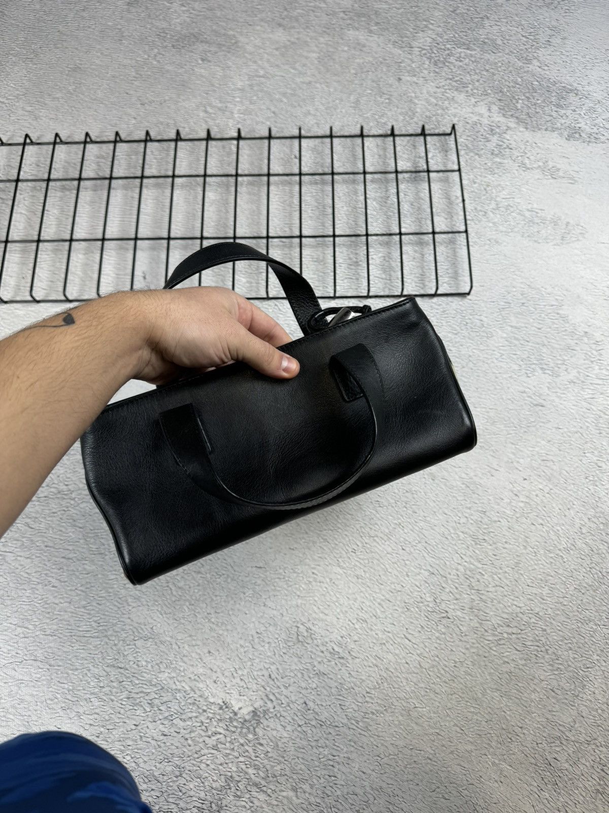 Burberry × Vintage Rare Burberry Leather vintage horn toggle small bag Size ONE SIZE - 15 Thumbnail