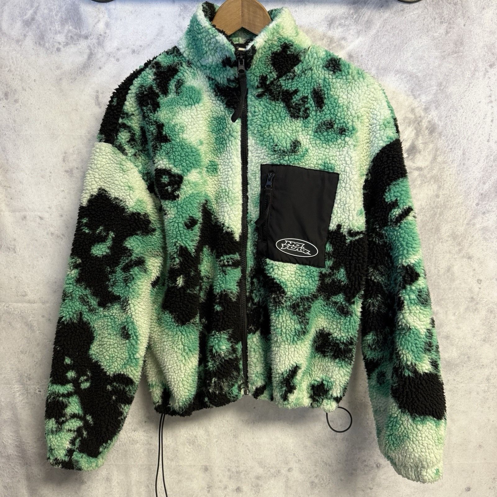 H&M × No Fear No Fear x H&M Deep Pile Sherpa Fleece Jacket Mens Small Size US S / EU 44-46 / 1 - 1 Thumbnail