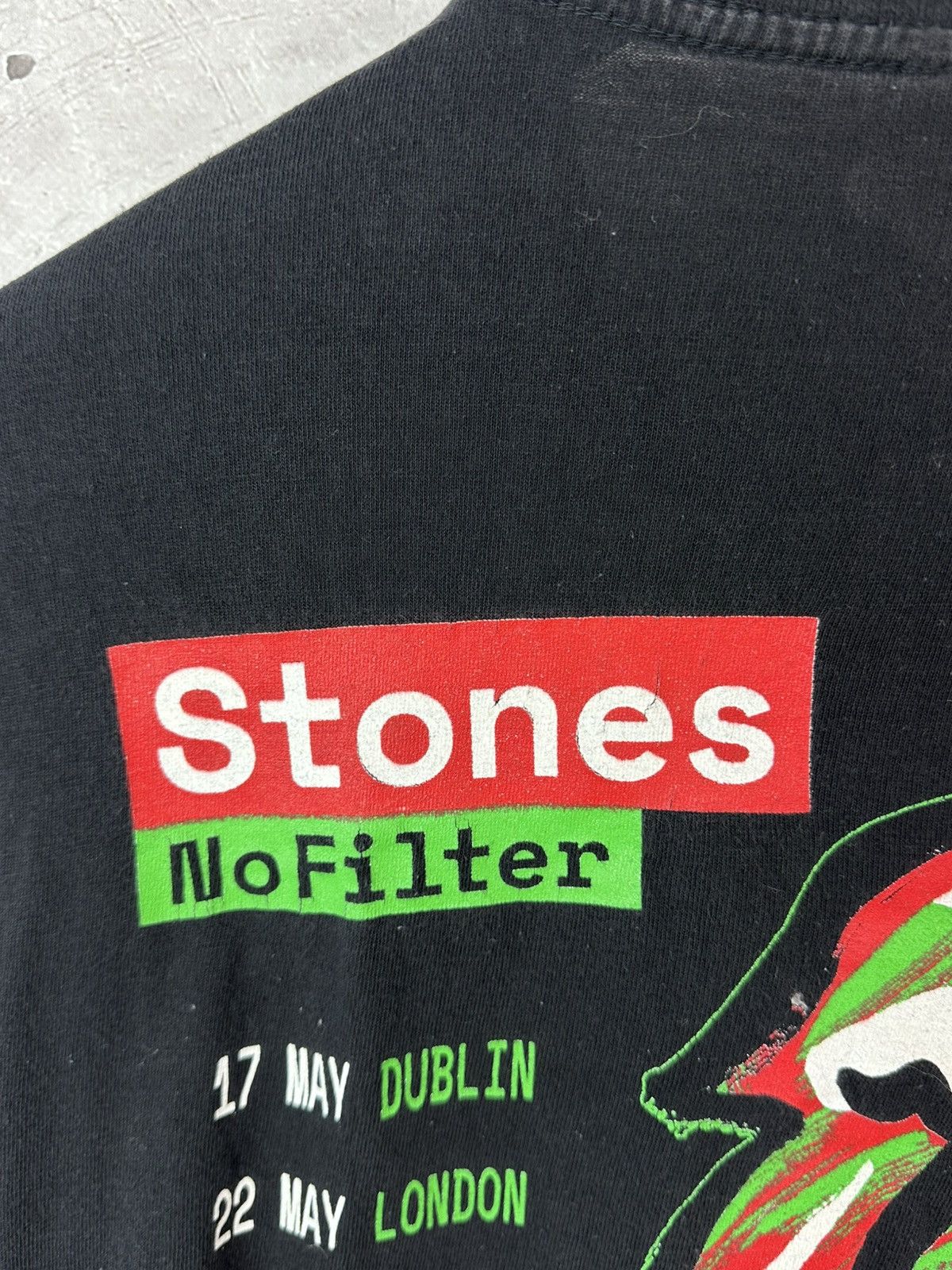 The Rolling Stones The Rolling Stones No Filter Tour Black Printed T-shirt Size US M / EU 48-50 / 2 - 8 Thumbnail