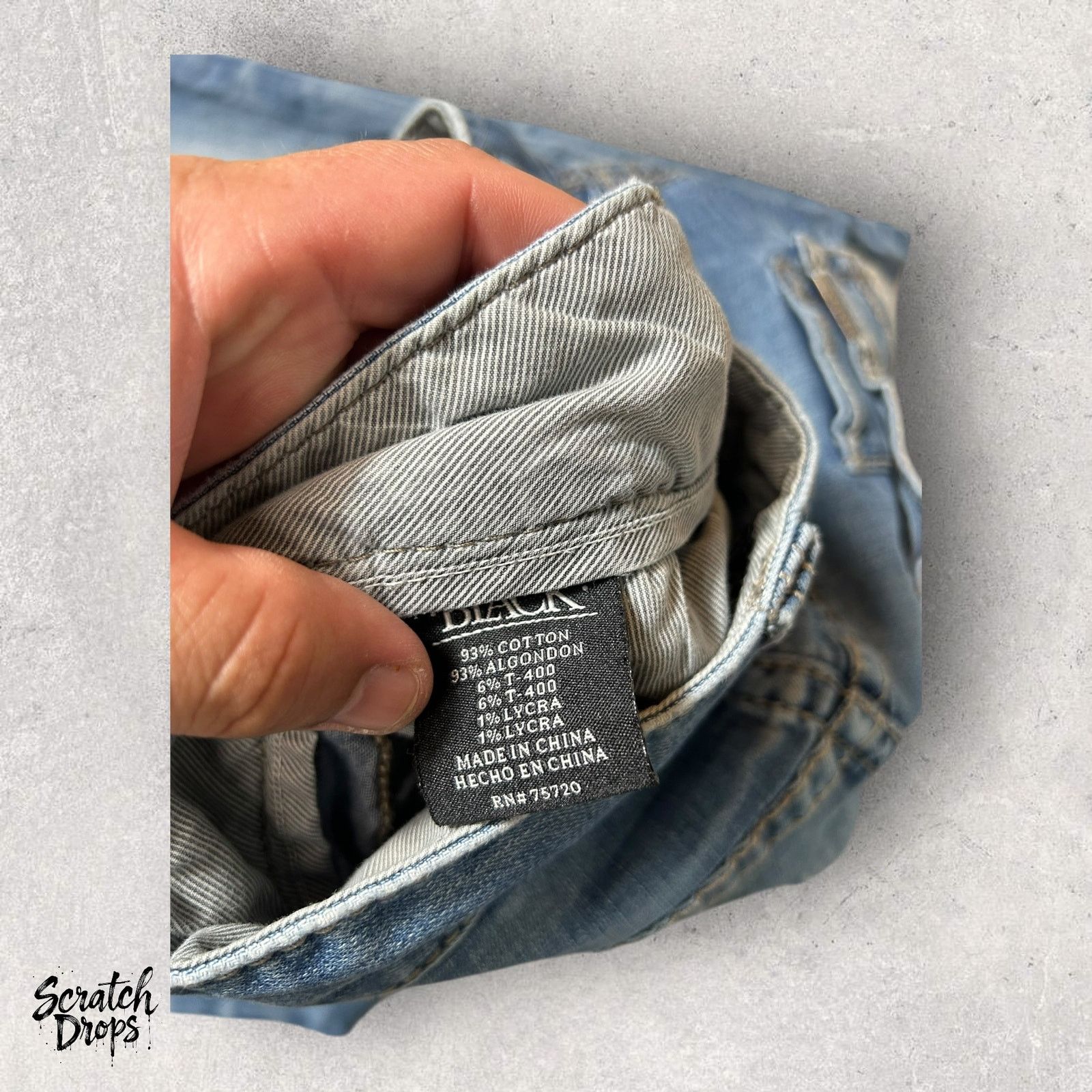 Buckle Black Vintage Y2K Buckle Black Men's Bootleg Jeans Size 29R Fit Size US 29 - 2 Thumbnail