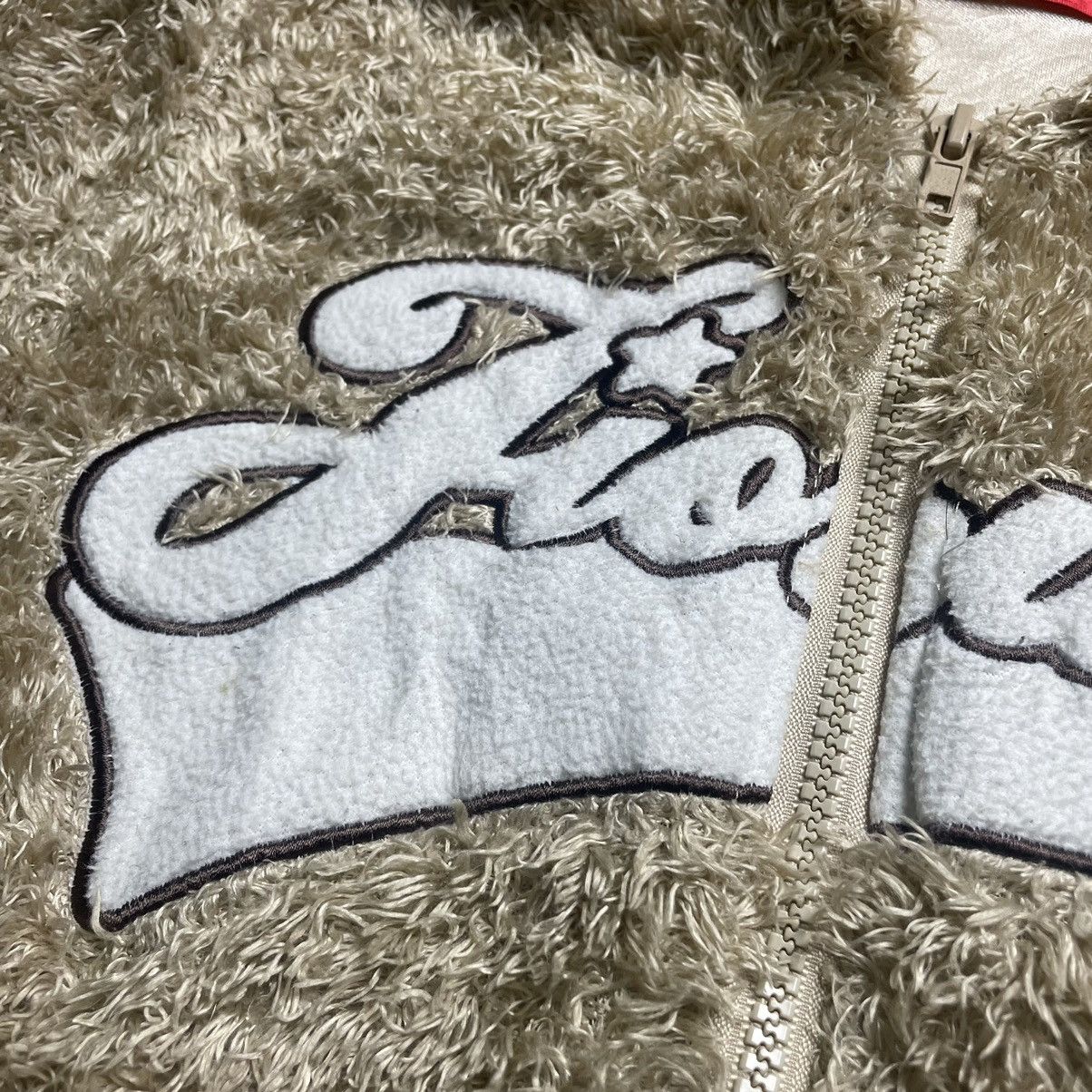 Fiorucci FIORUCCI FLEECE EMBROIDERED SPELL OUT BOMBER JACKET Size S / US 4 / IT 40 - 11 Thumbnail