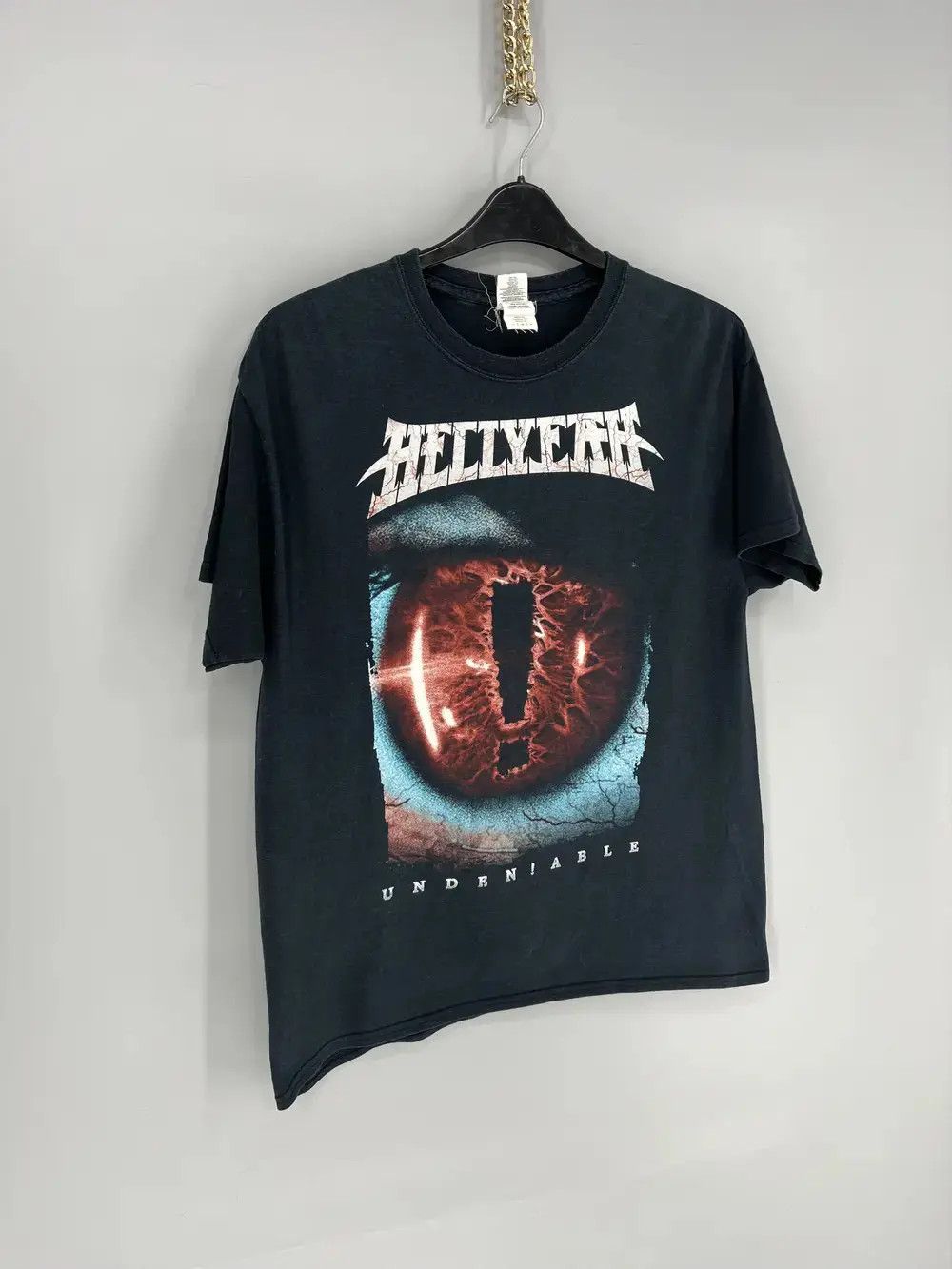 Band Tees × Vintage Vintage Hellyeah Band Forged In Fire Tour Band Rock Tee Size US L / EU 52-54 / 3 - 3 Thumbnail