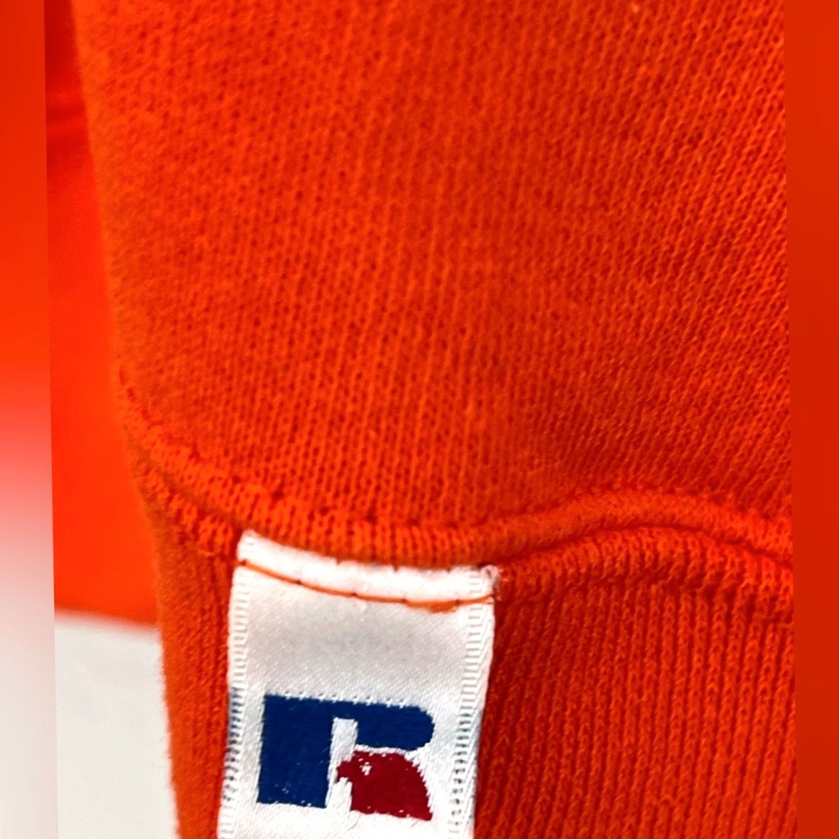 Russell Athletic VINTAGE Russell Miami Hurricanes Sweatshirt XL Orange 2002 Embroidered Rose Bowl Pullover Mens Size US XL / EU 56 / 4 - 5 Thumbnail