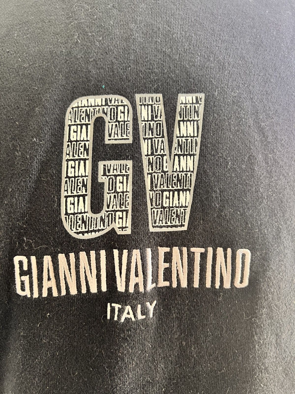 Gianni Valentino × Valentino × Vintage Vintage Gianni Valentino Big Logo Sweater Size US M / EU 48-50 / 2 - 2 Thumbnail
